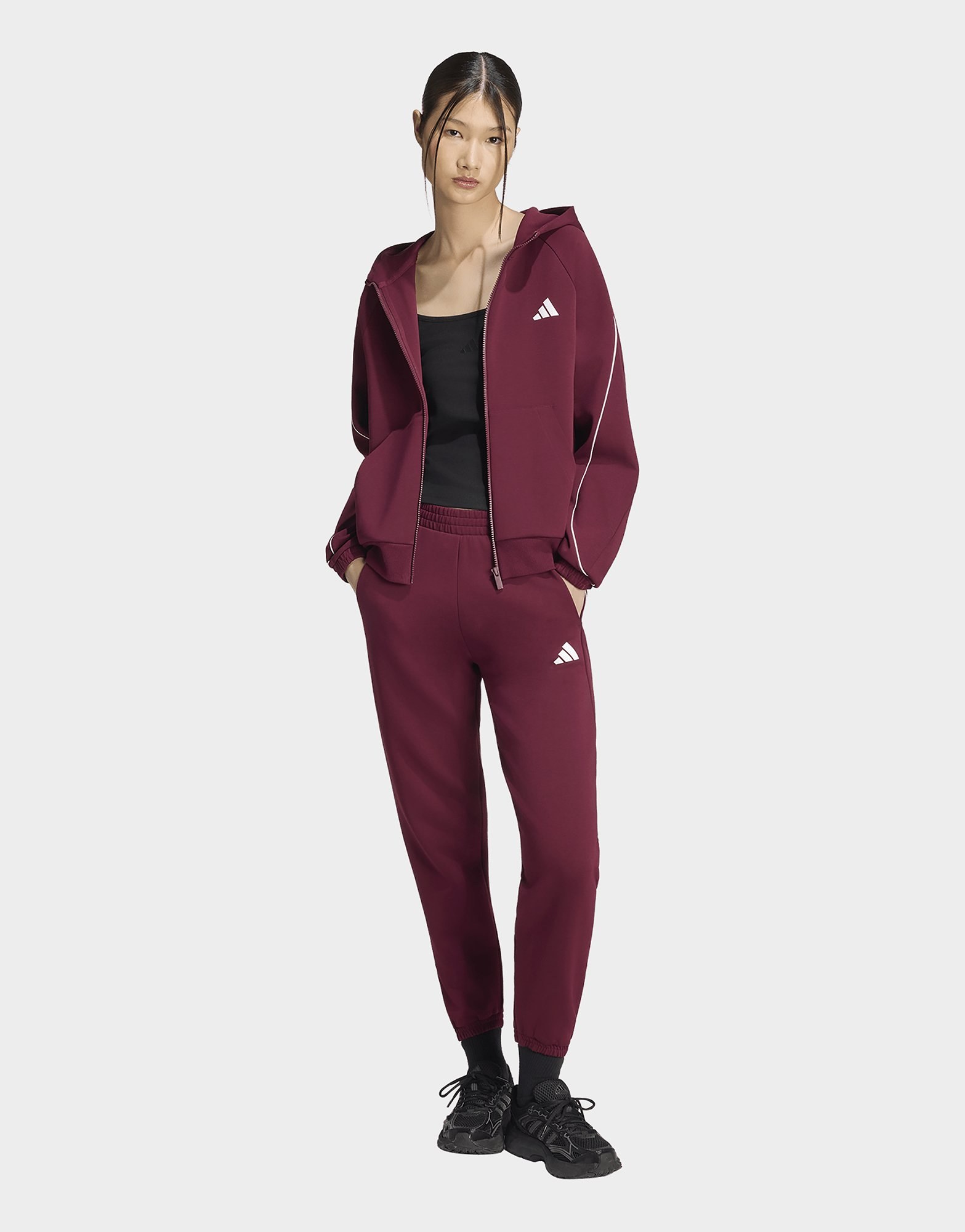 adidas Stadium Small Logo Kapuzenjacke