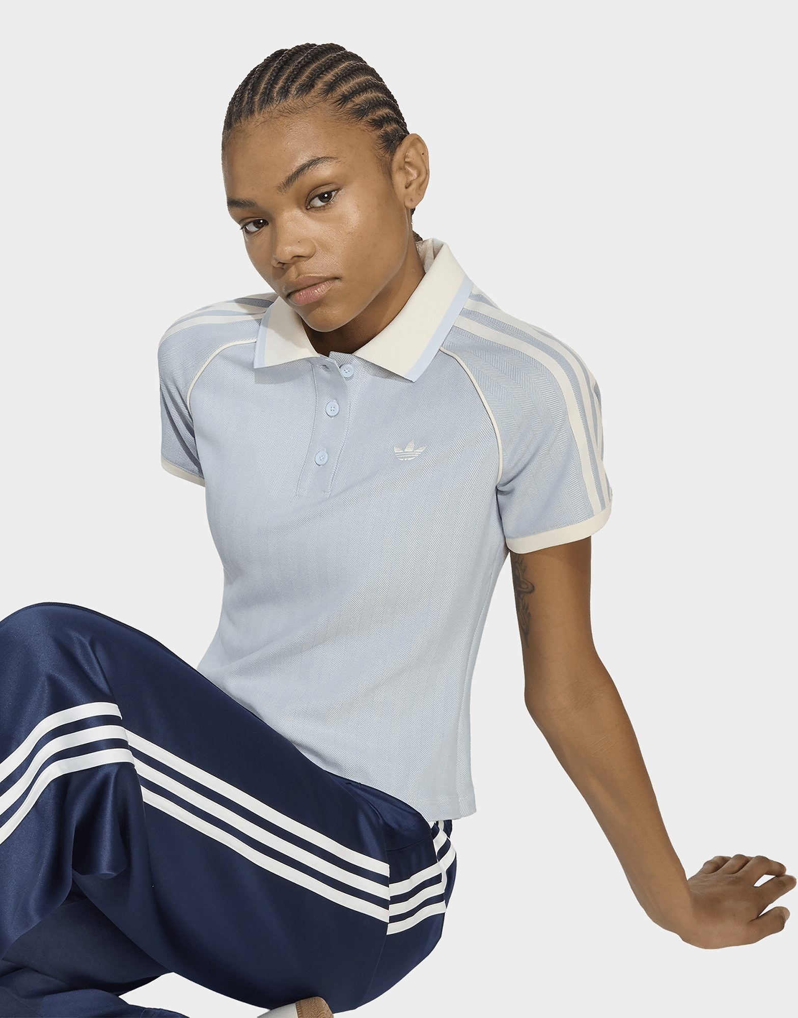 adidas Tweed-poloshirt