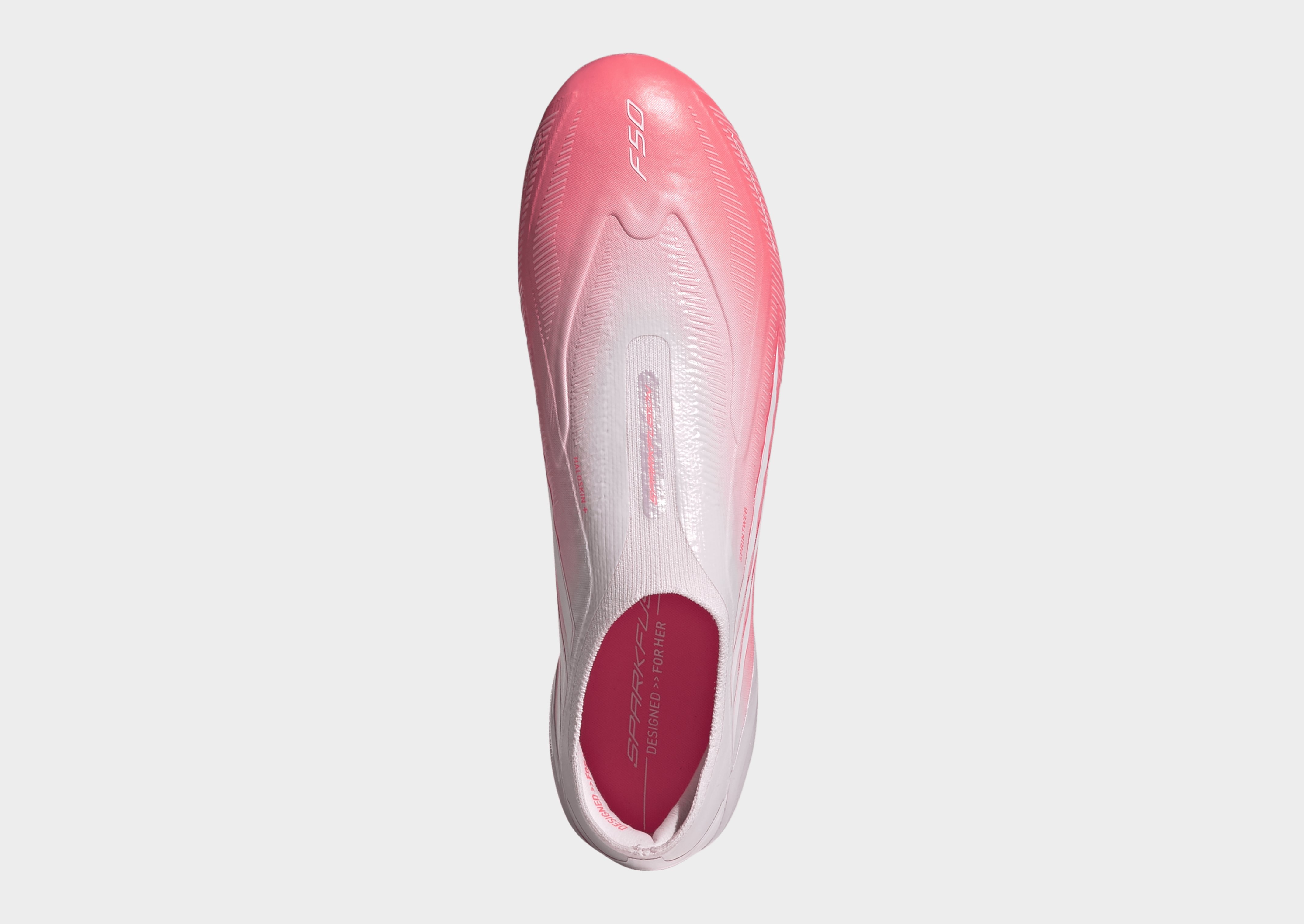 adidas F50 SPARKFUSION ELITE Fußballschuh, feste Böden/Kunstrasen, ohne Schnürsenkel