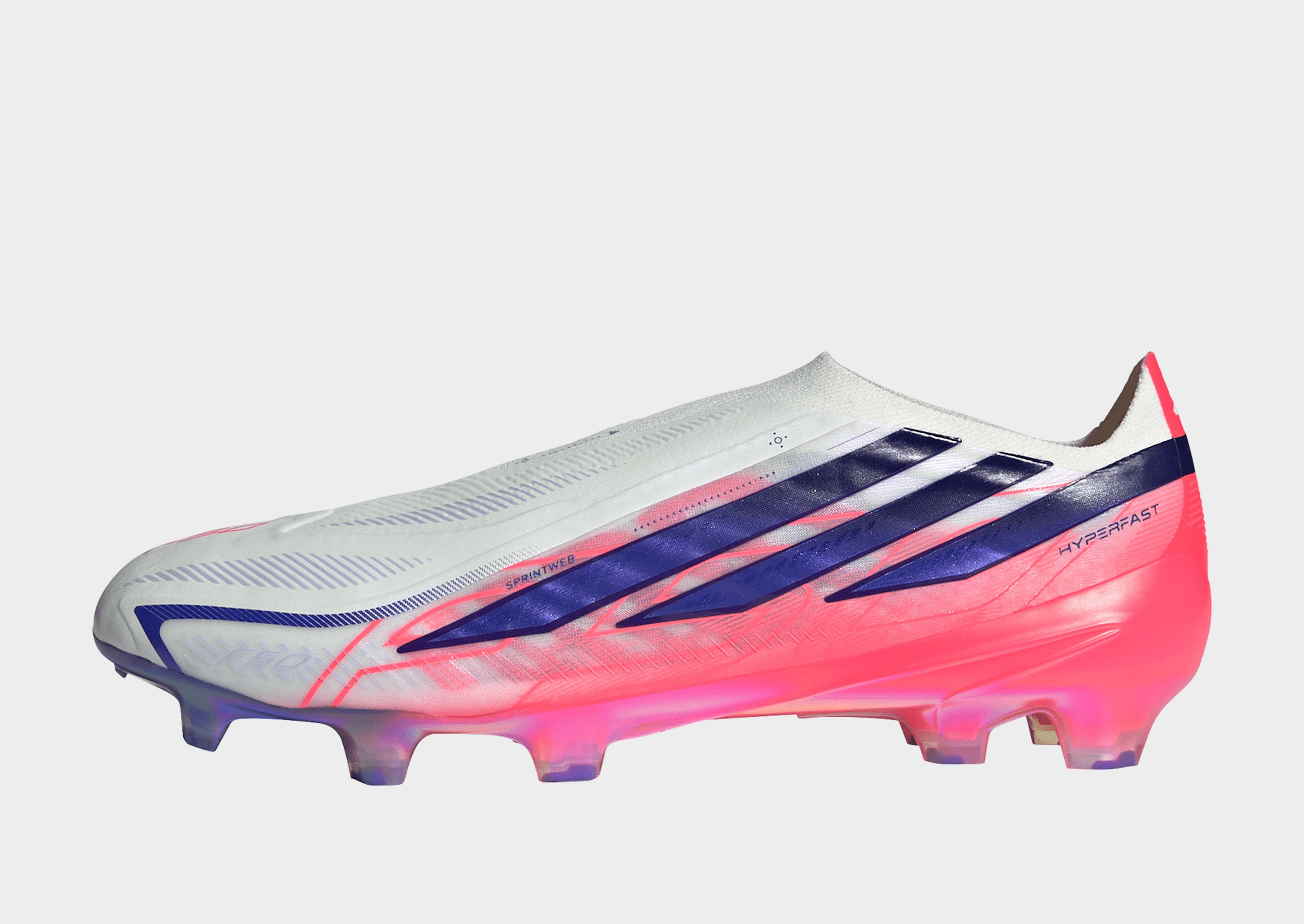adidas F50 Hyperfast Elite Fußballschuh, Feste Böden, Ohne Schnürsenkel