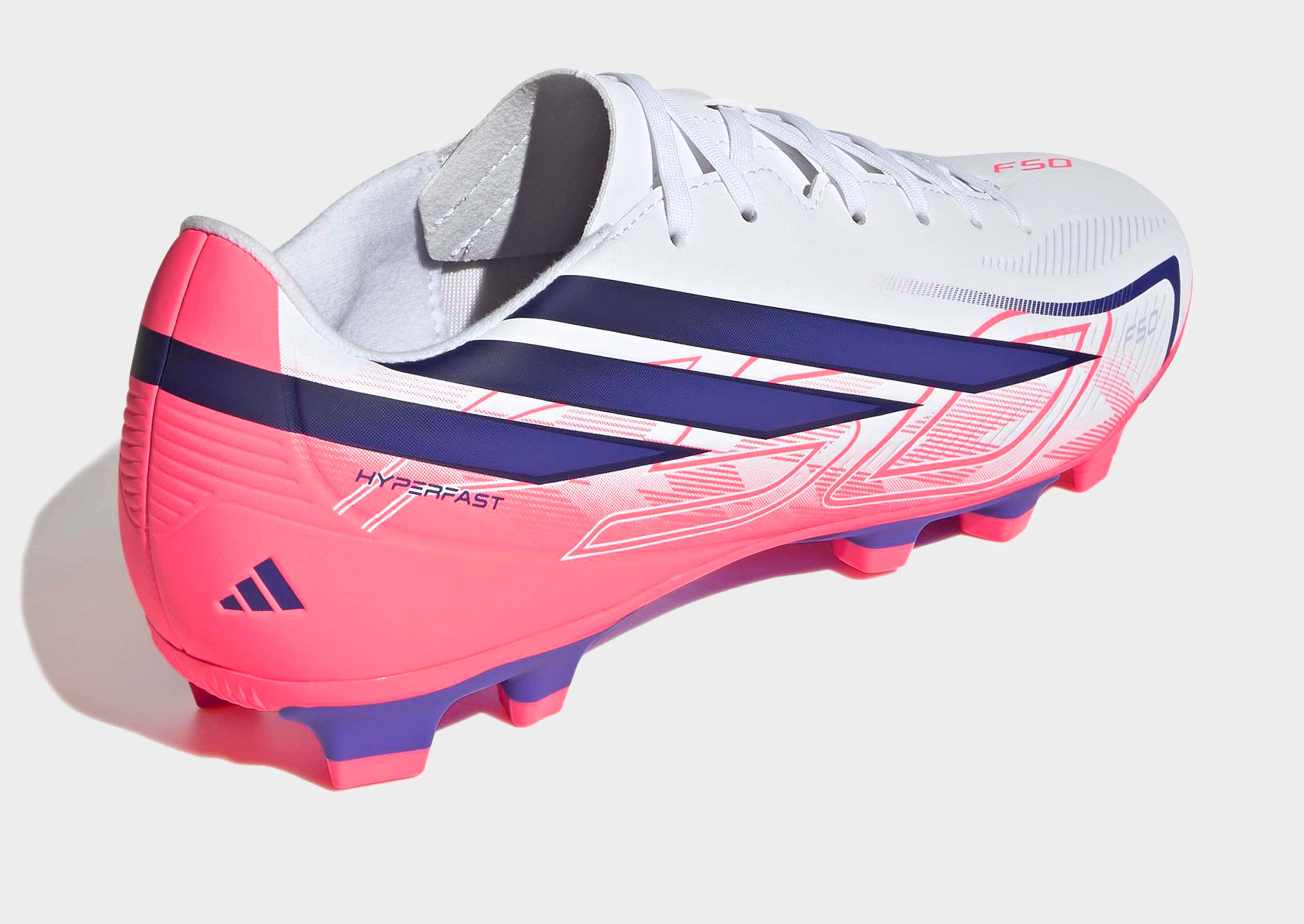 adidas F50 Hyperfast Club Fußballschuh, Feste Böden/gemischte Böden