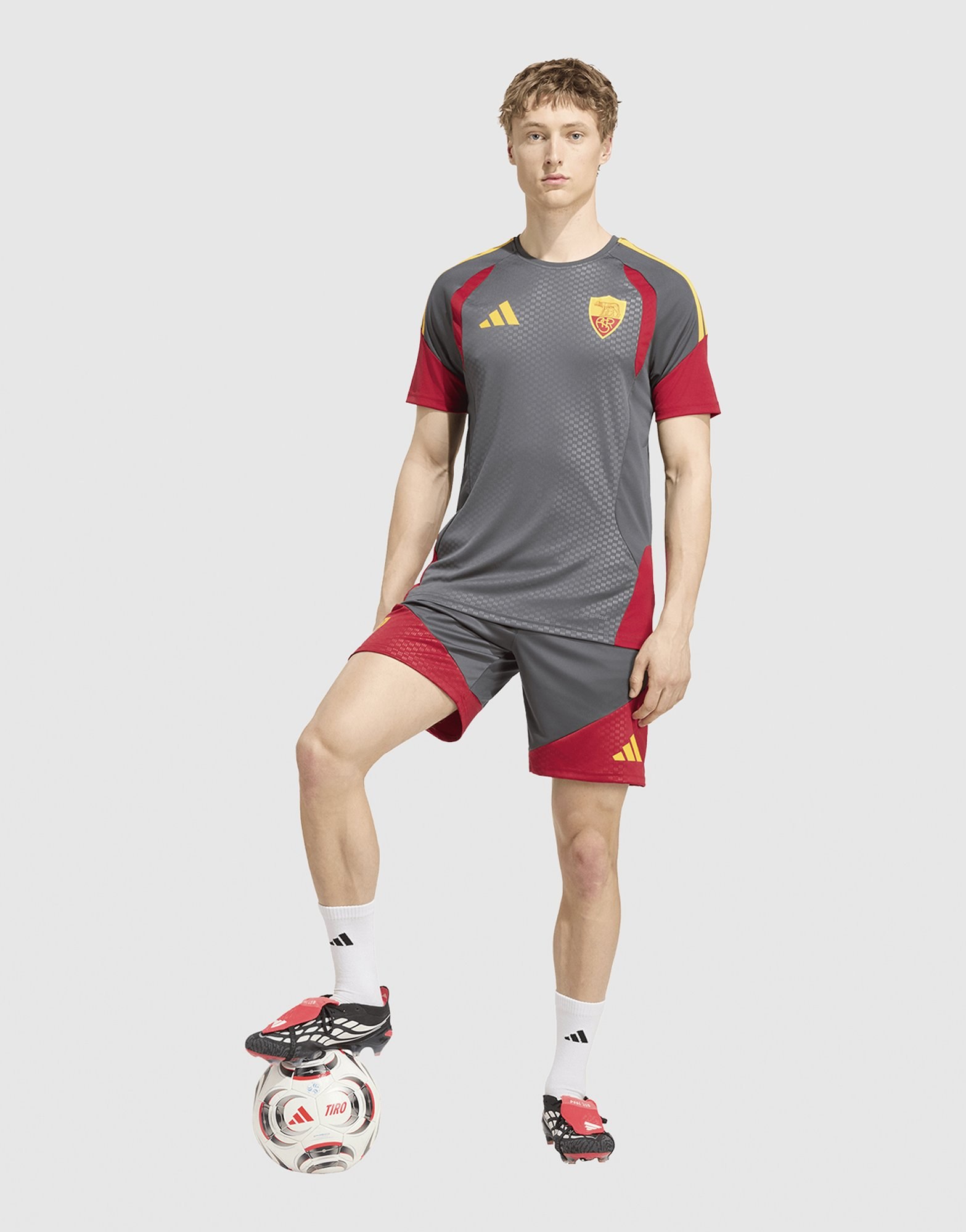 adidas AS Roma Tiro 26 Trainingstrikot-Shorts