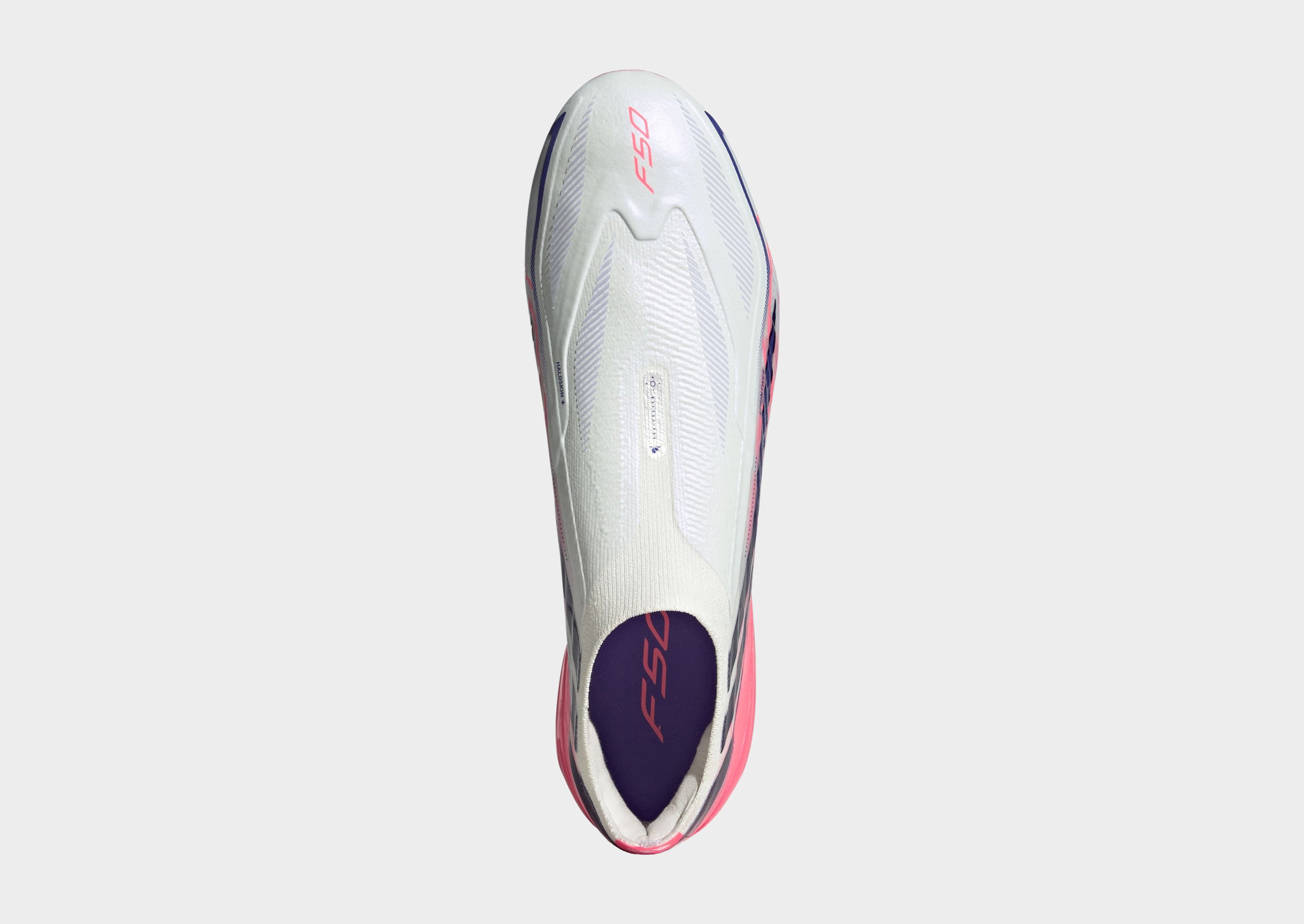 adidas F50 Hyperfast Pro Fußballschuh, Feste Böden, Schnürlos