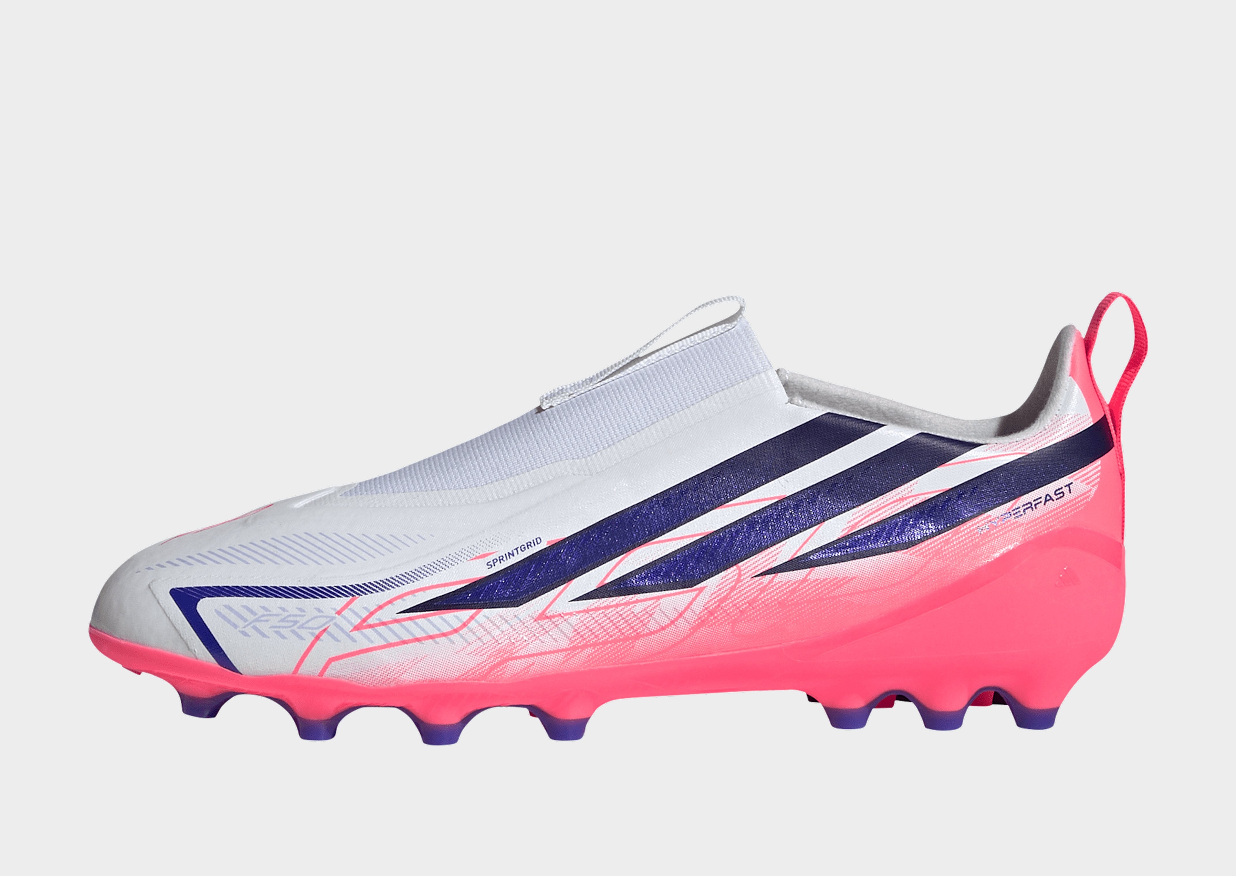 adidas F50 HYPERFAST LEAGUE Kids Fußballschuh, Kunstrasen, ohne Schnürsenkel