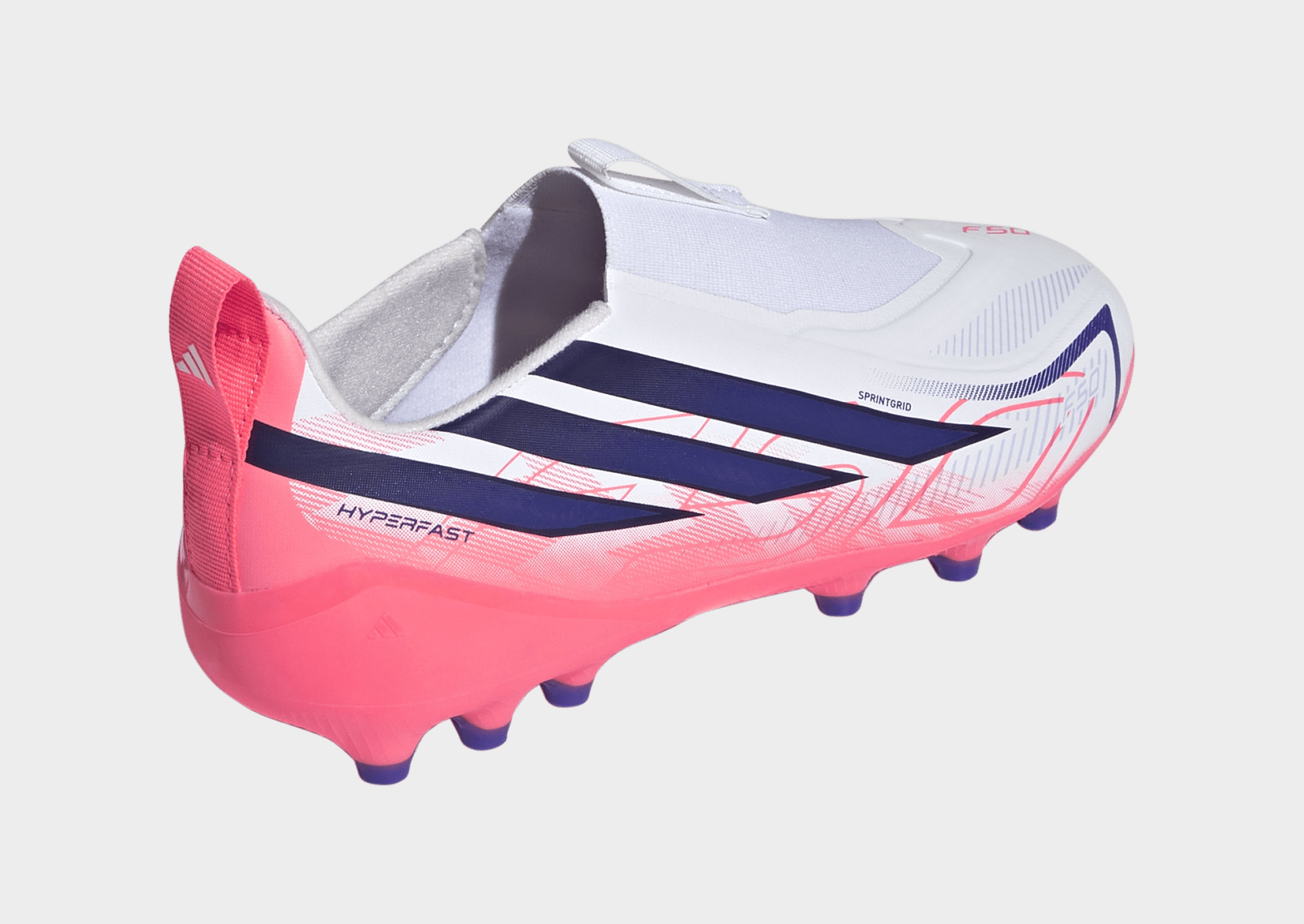 adidas F50 HYPERFAST LEAGUE Kids Fußballschuh, Kunstrasen, ohne Schnürsenkel