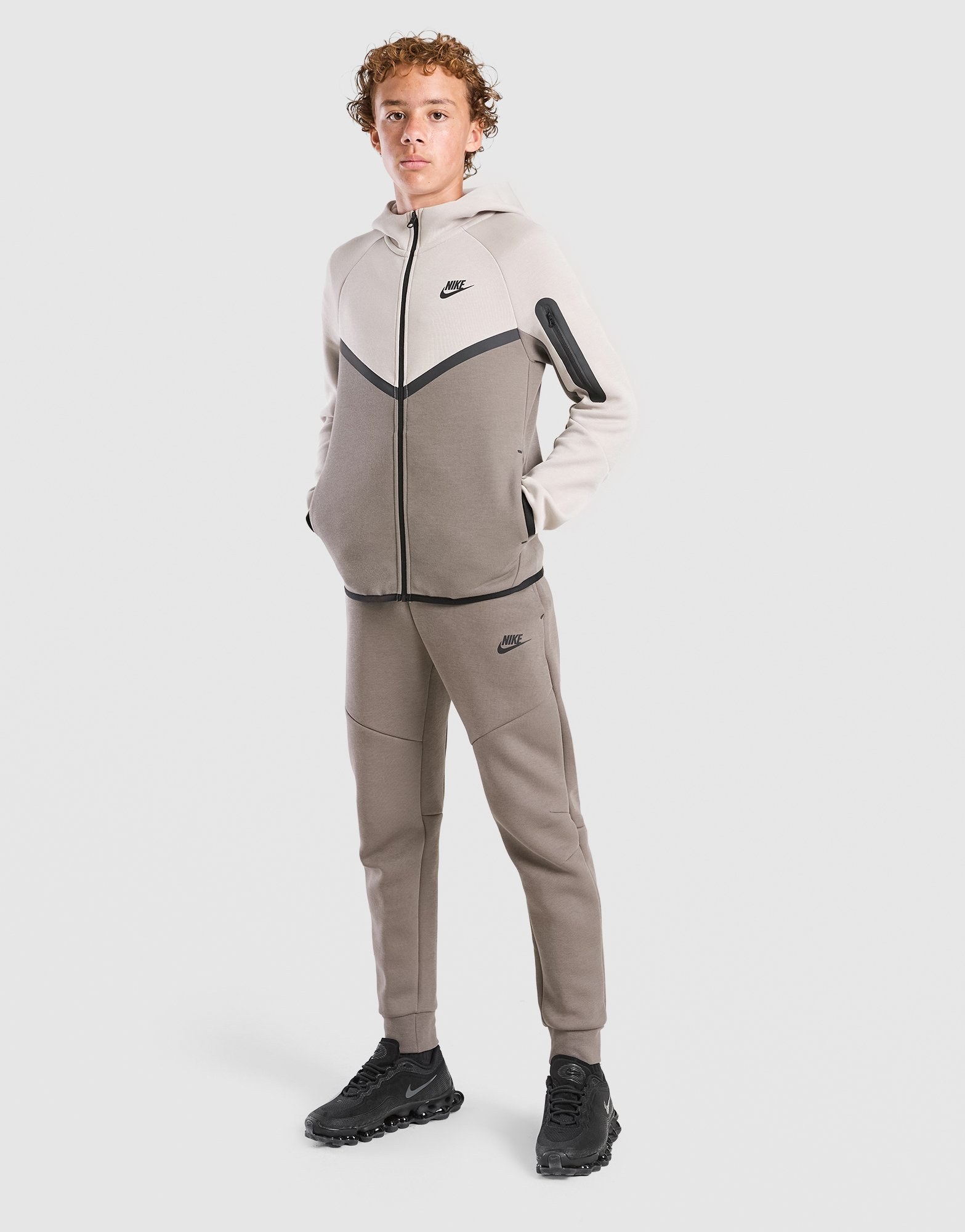 Nike Tech Fleece Full Zip Hoodie Kinder