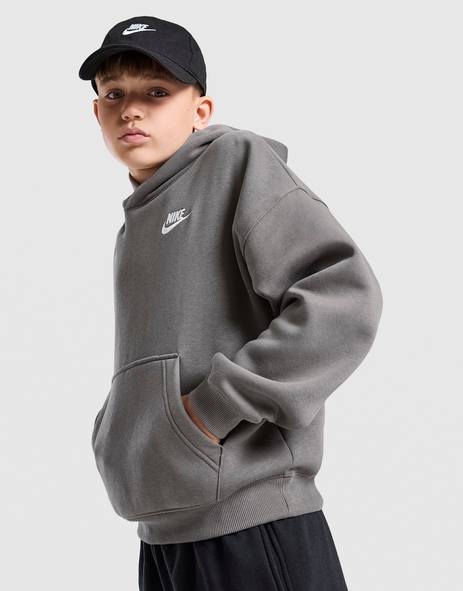Nike Club Oversized Hoodie Kinder