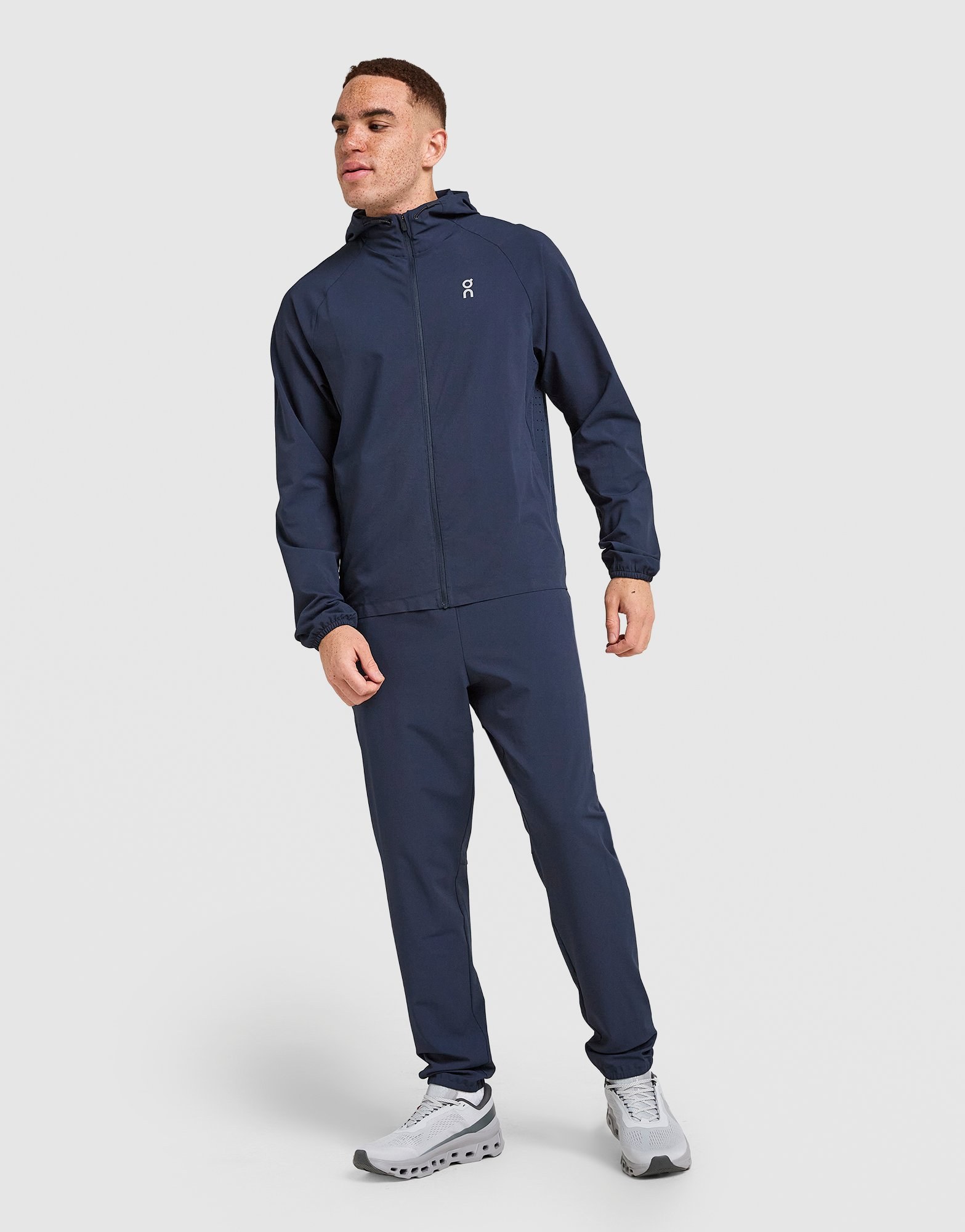 On Running Track Woven Full Zip Jacket