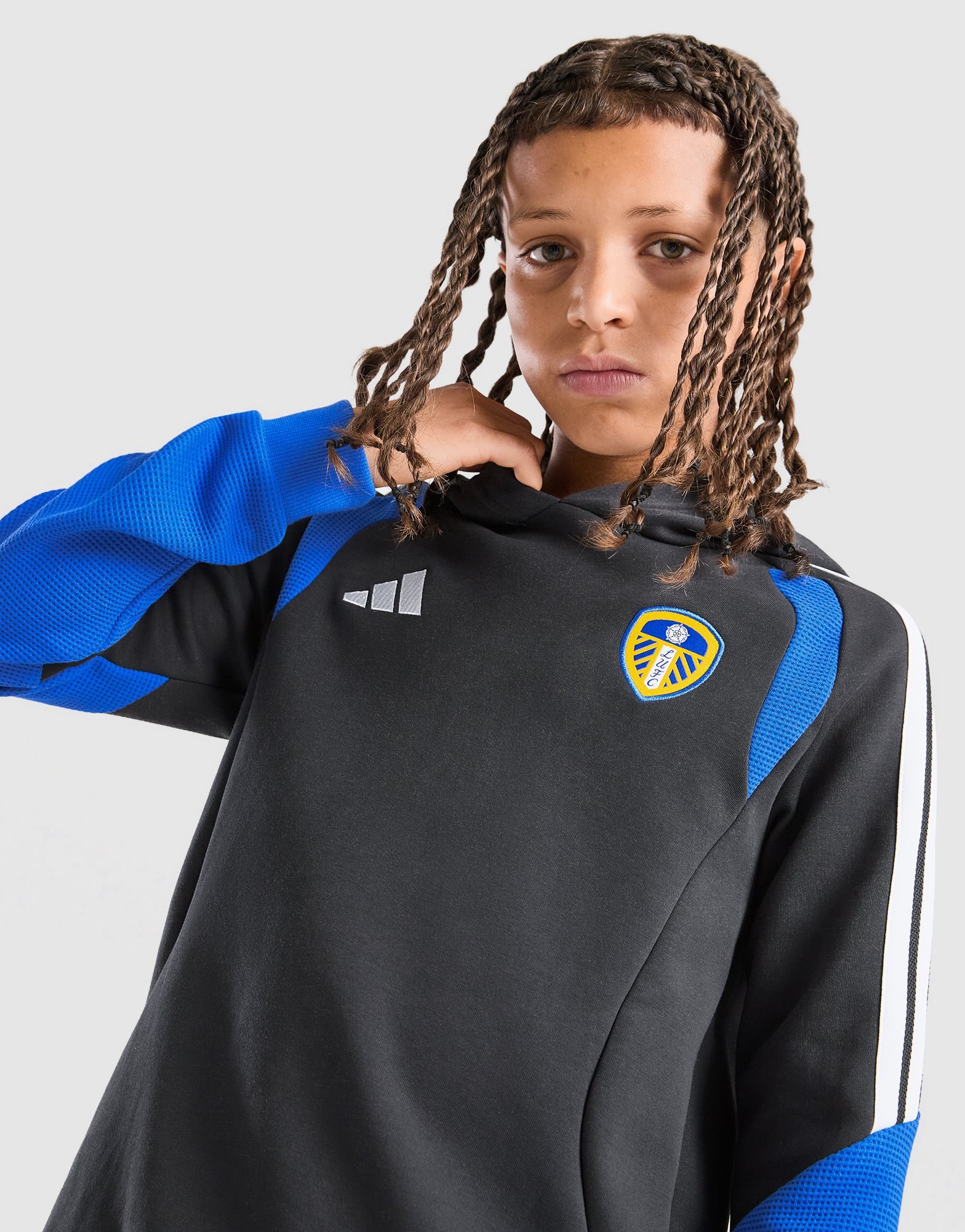 adidas Leeds United FC Tiro 26 Training Hoodie Junior