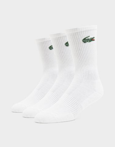 Lacoste Crocodile 3er-Pack Crew Socken