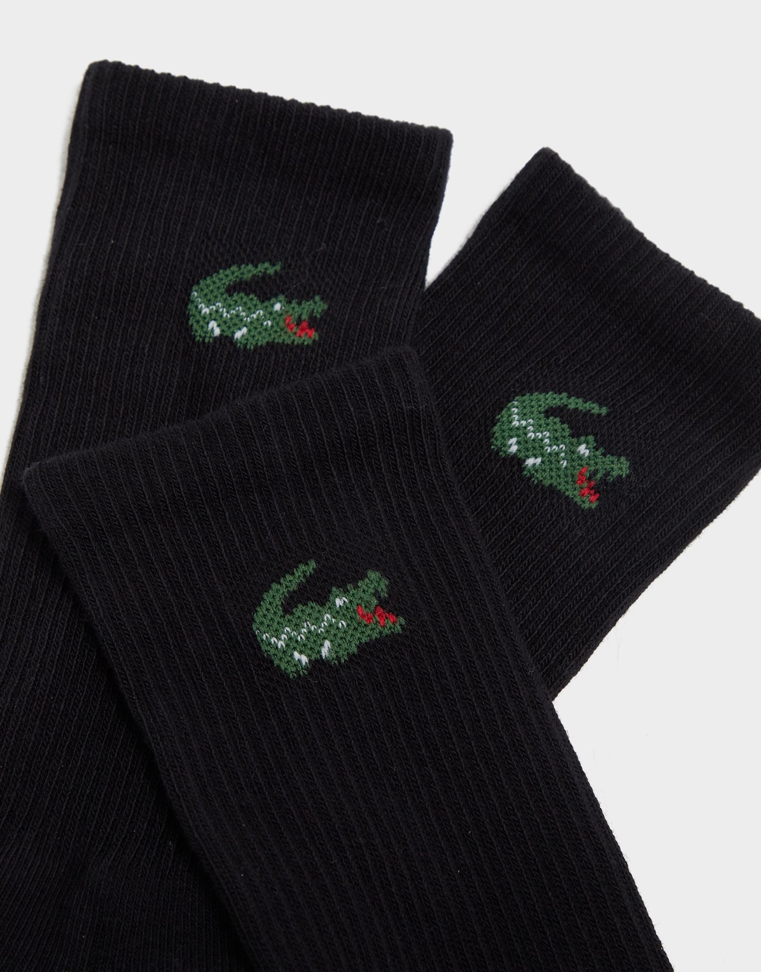 Lacoste Crocodile 3er-Pack Crew Socken