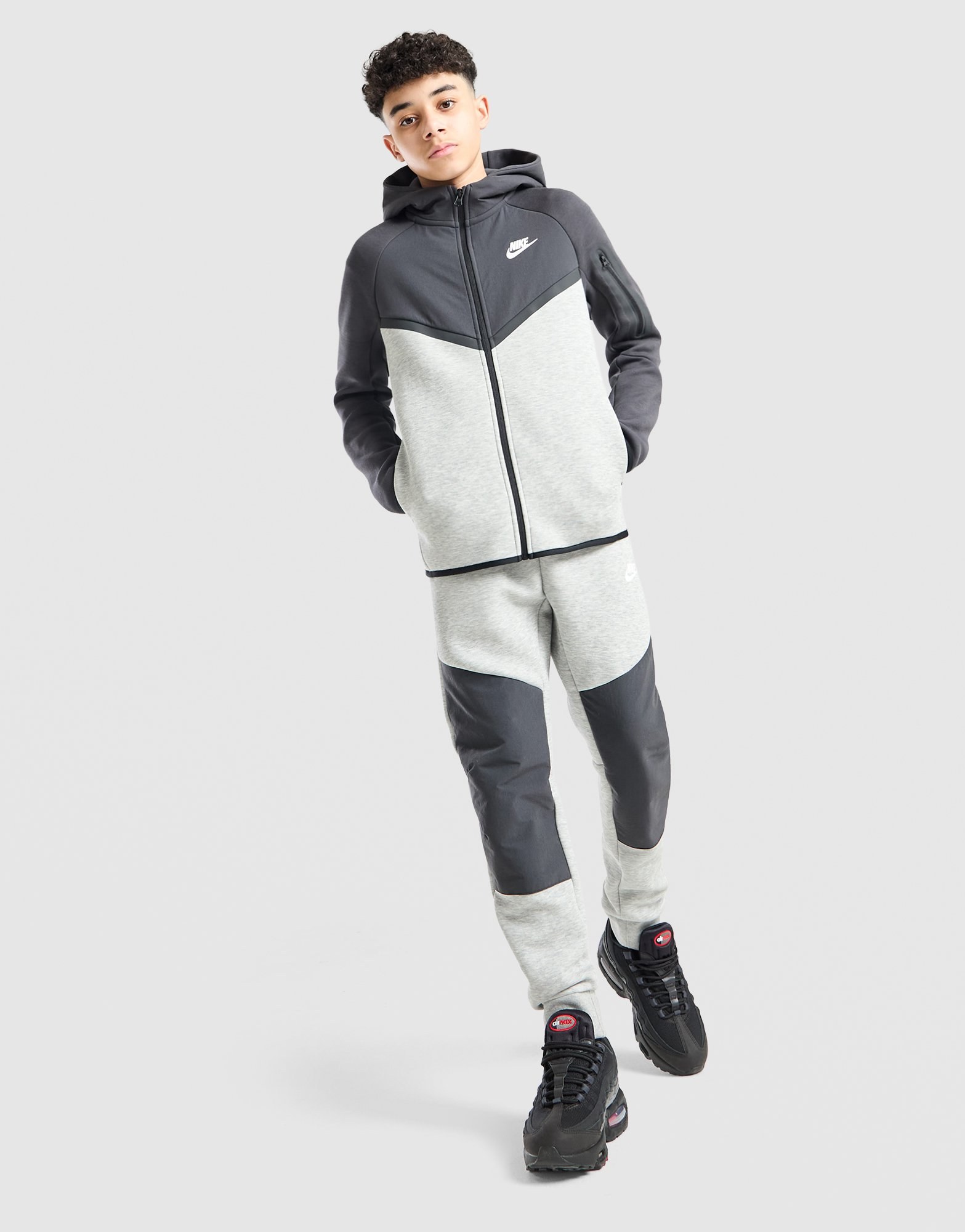 Nike Tech Mix Full Zip Hoodie Kinder