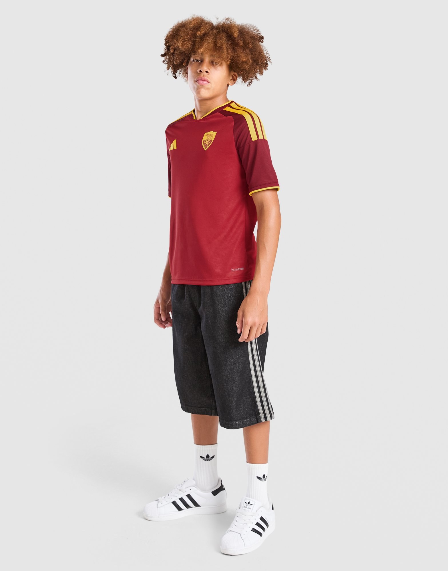 adidas As Rom 26/27 Kids Heimtrikot