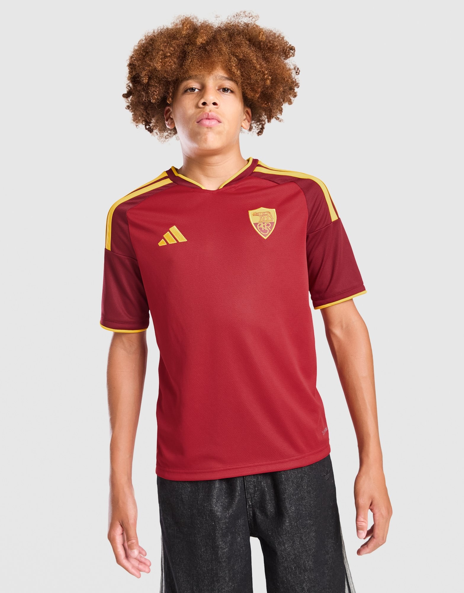 adidas As Rom 26/27 Kids Heimtrikot