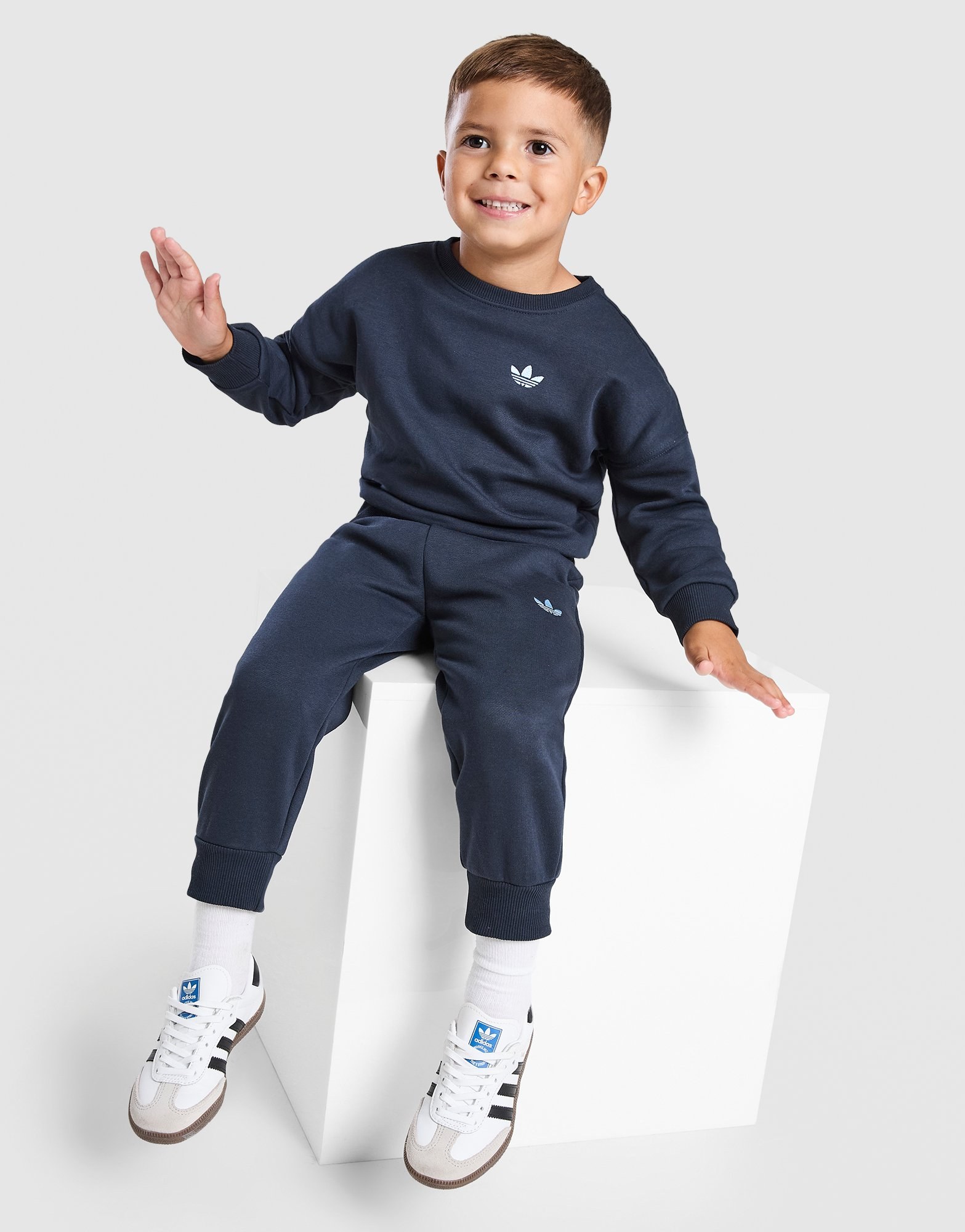 adidas Originals Trefoil Essential Crew Trainingsanzug Babys
