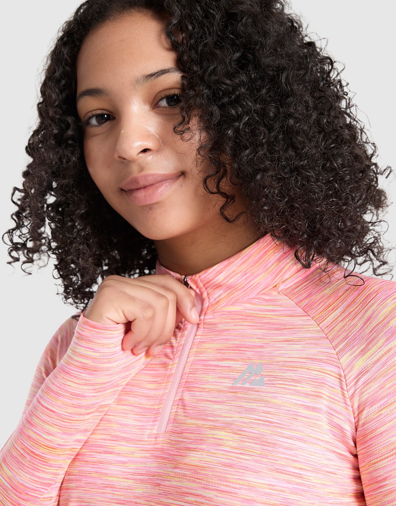 MONTIREX Girls' Trail 1/2 Zip Top Kinder