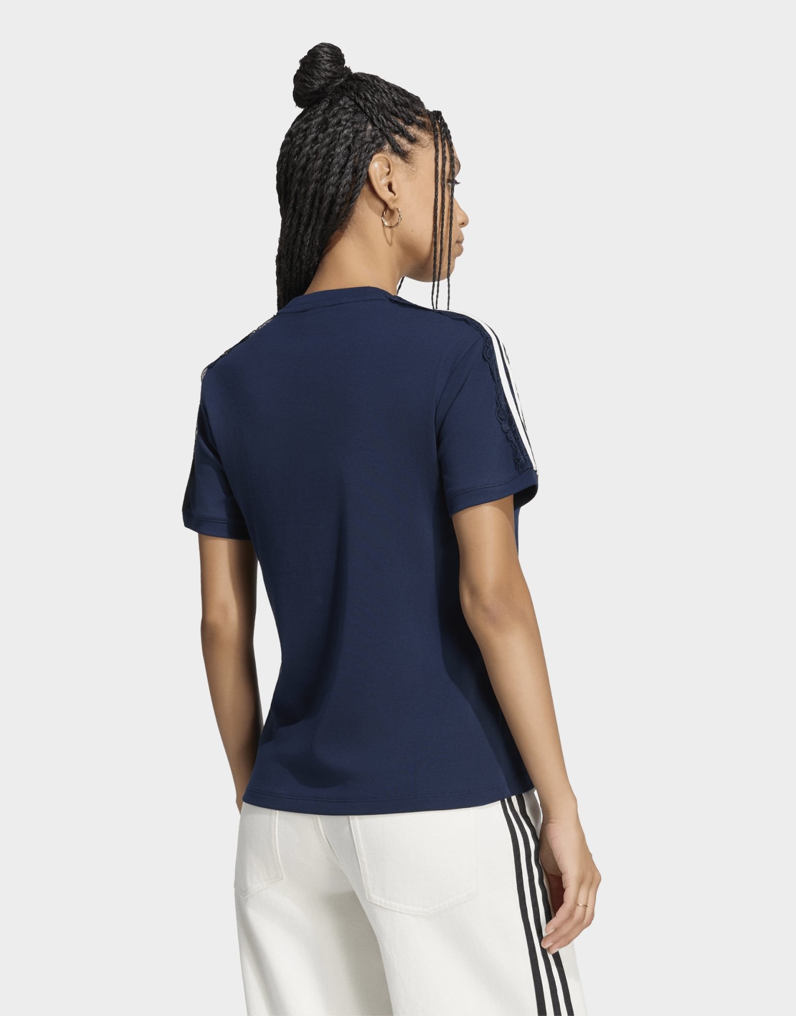adidas 3-streifen T-shirt, Spitze