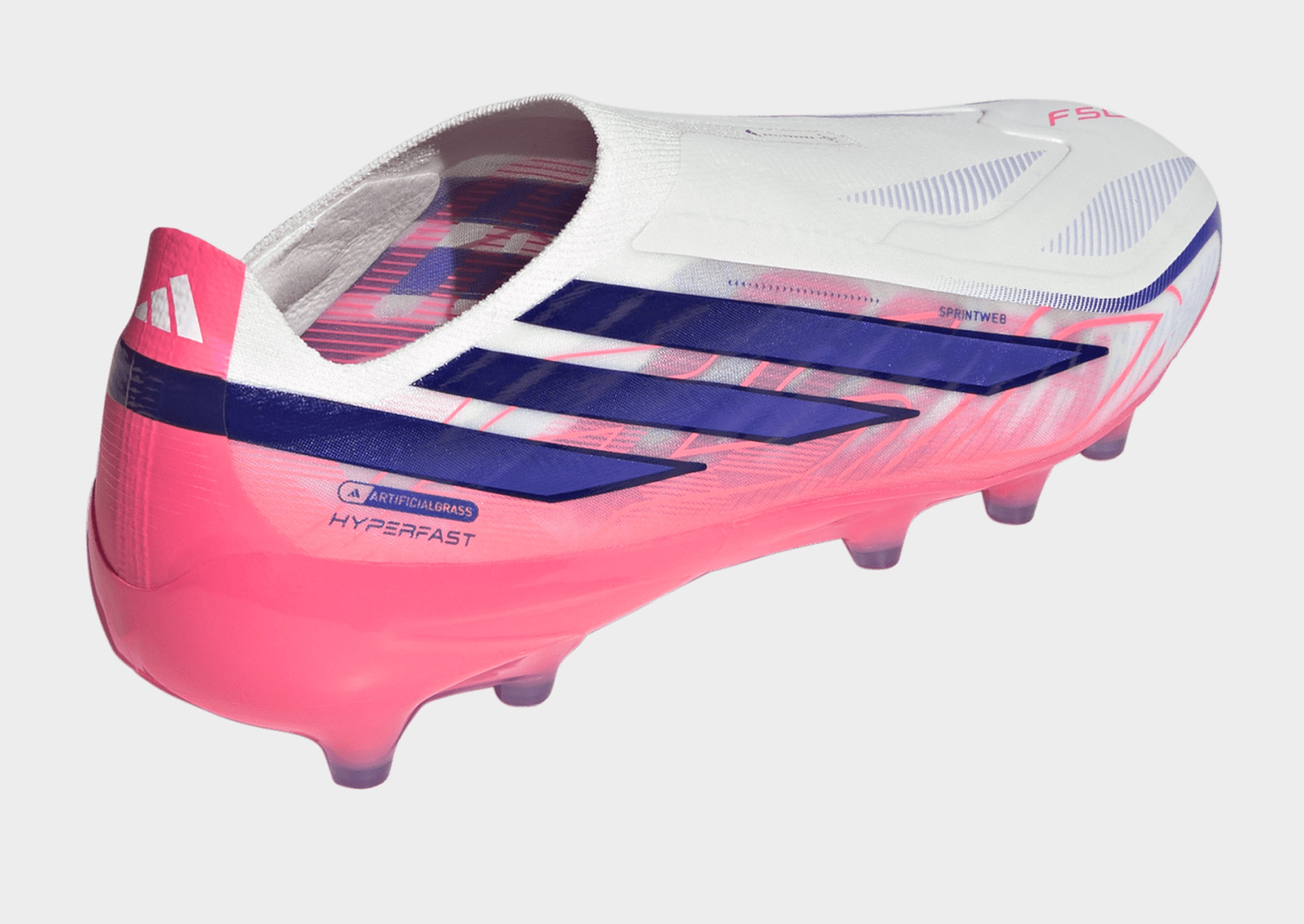 adidas F50 Hyperfast Pro Fußballschuh, Kunstrasen, ohne Schnürsenkel