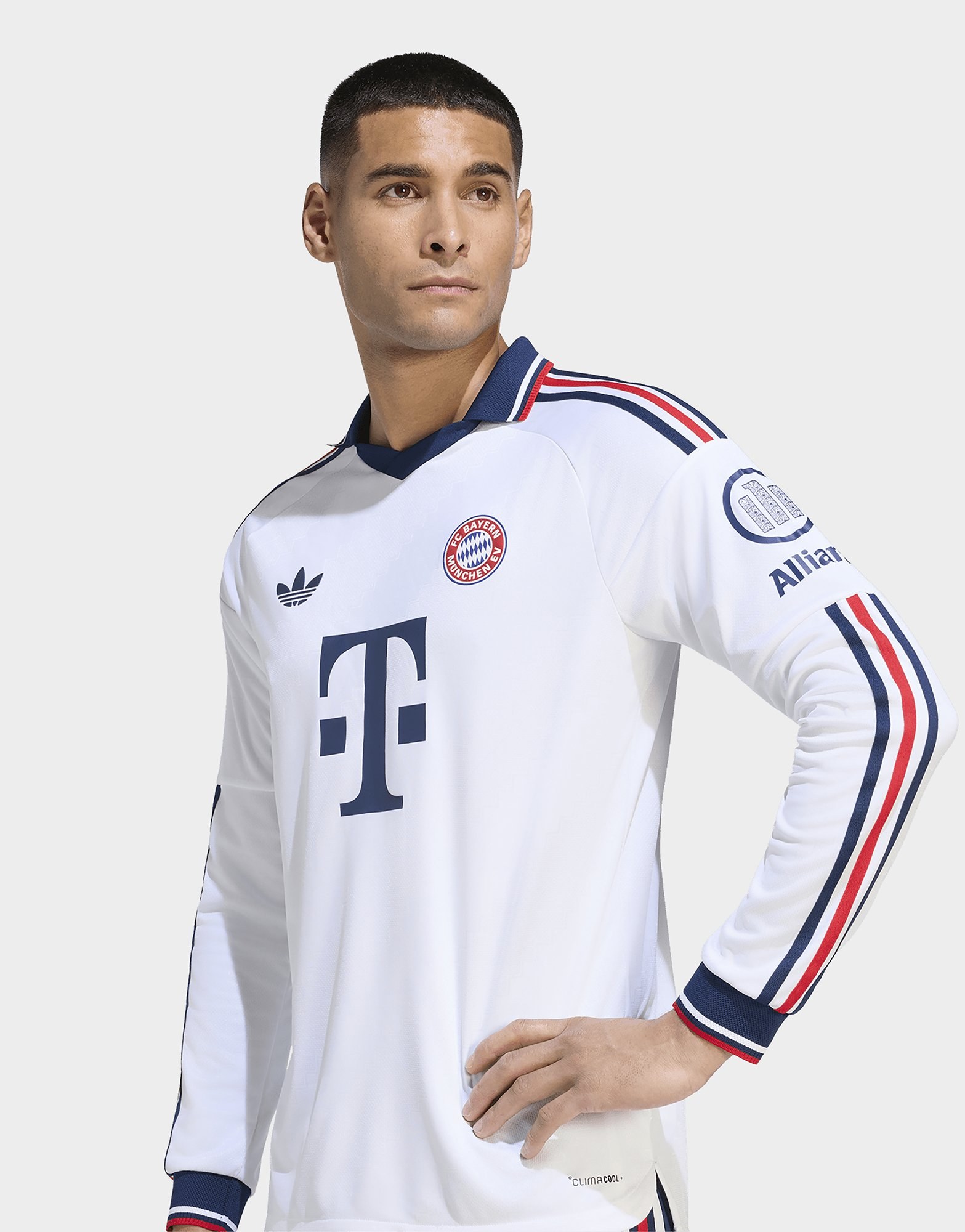 adidas Fc Bayern München 26/27 Authentic Auswärtstrikot, Langärmelig
