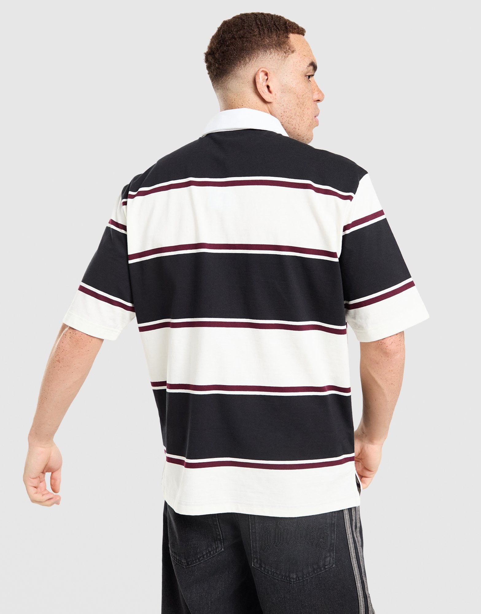 adidas Originals Striped Rugby Poloshirt