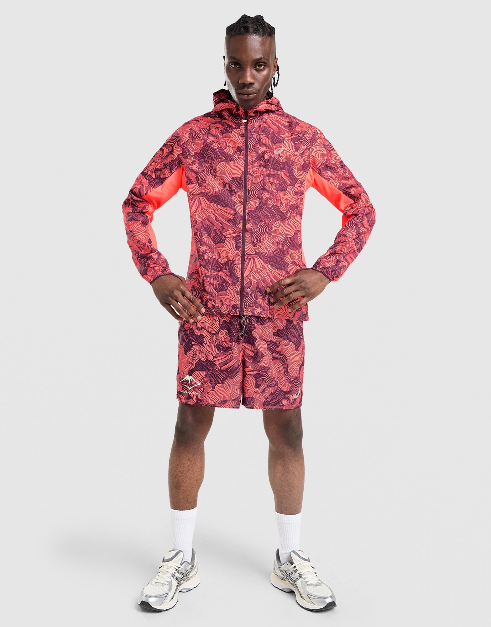 ASICS Fujitrail All Over Print Jacket