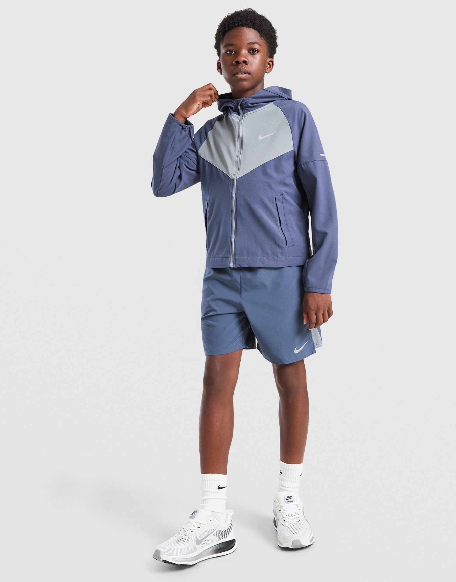 Nike Miler Colourblock Jacke Kinder