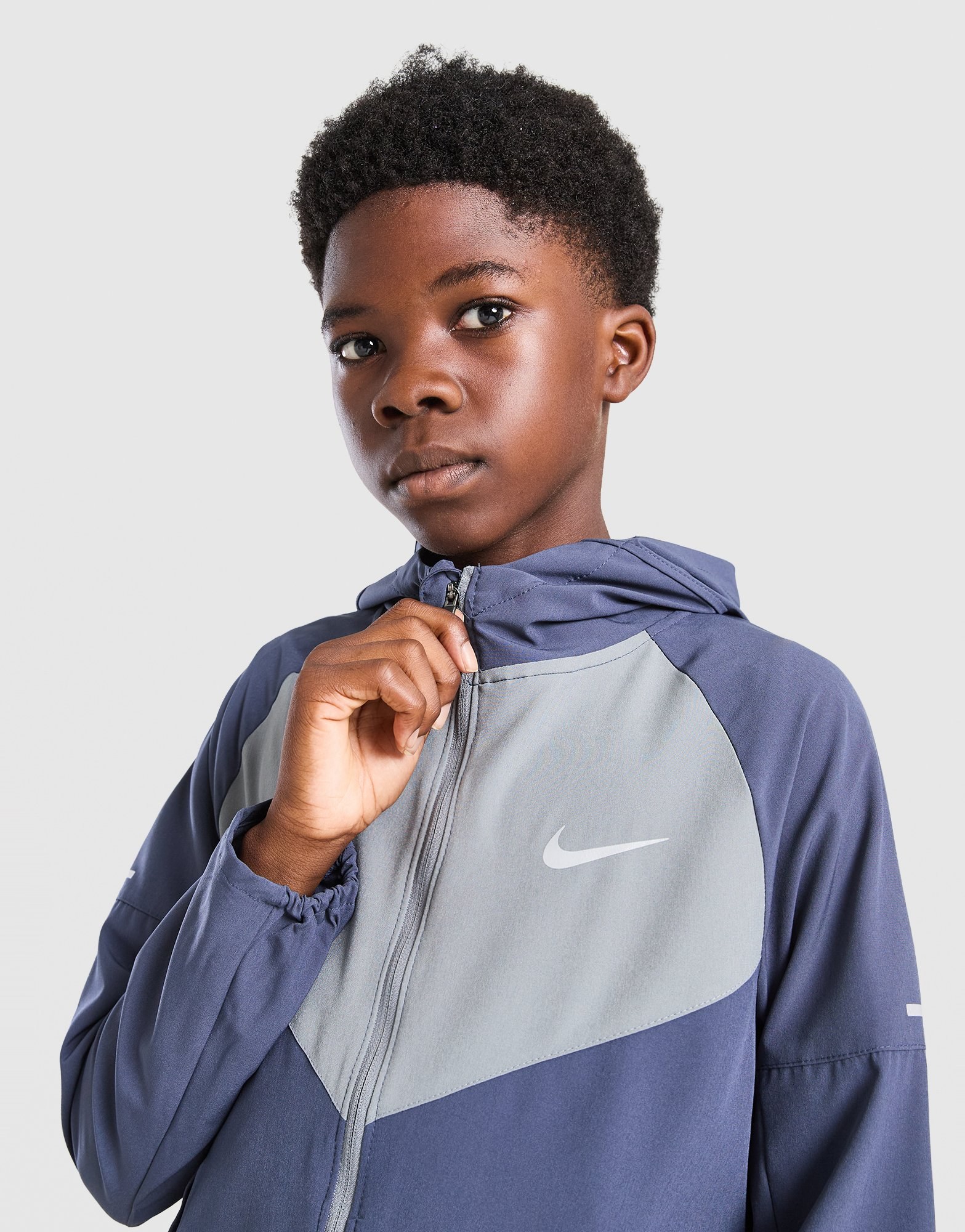 Nike Miler Colourblock Jacke Kinder