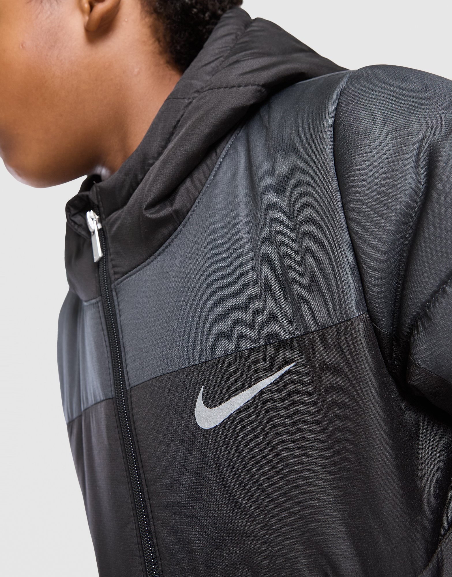 Nike Colour Block Baffle Jacket Children