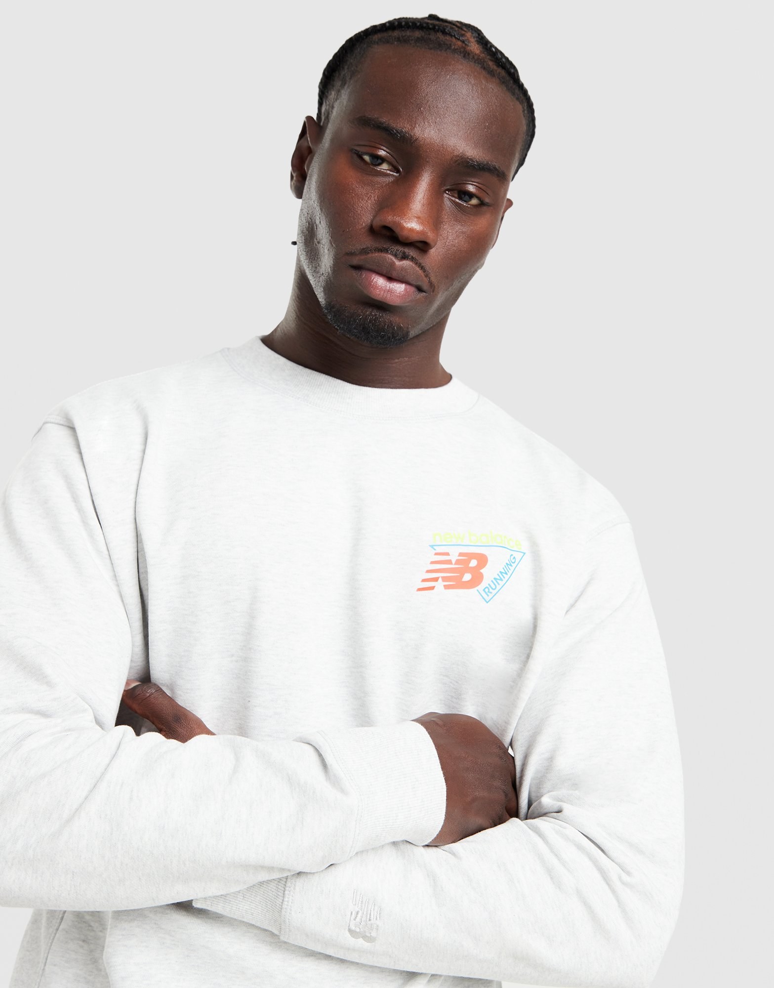 New Balance Tri Logo Crew Sweatshirt