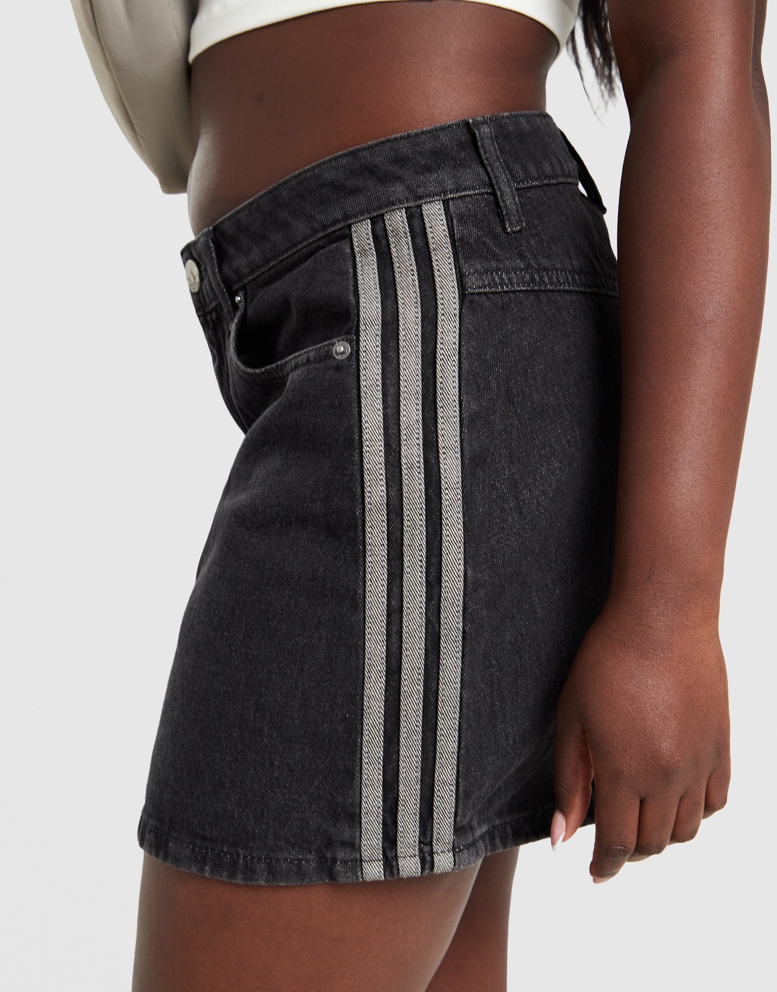 adidas Originals Denim 3-Streifen Minirock