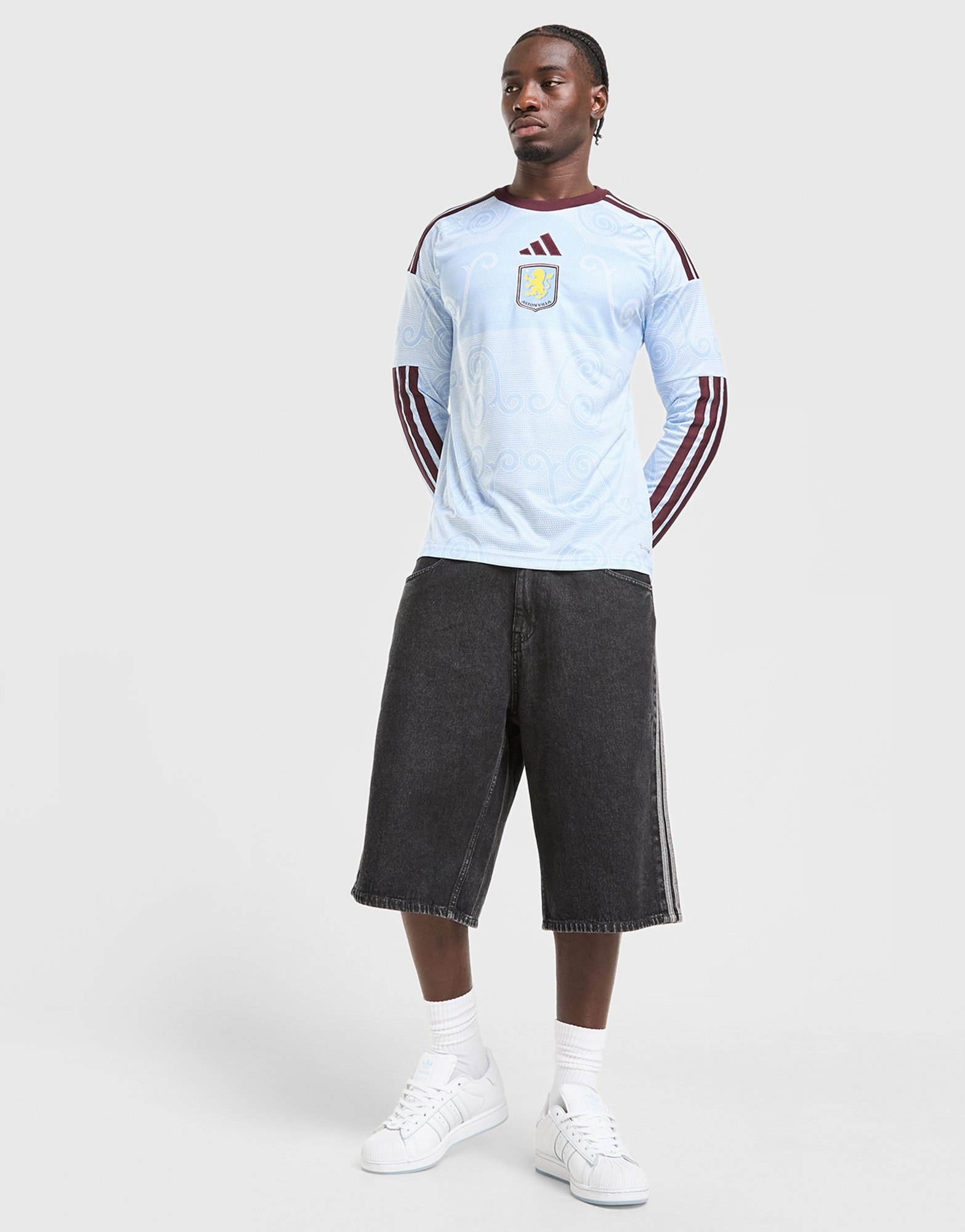 adidas Aston Villa 26/27 Ausweichtrikot, Langärmlig