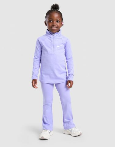Nike Girls' Pacer 1/4 Zip Top/Leggings Set Children