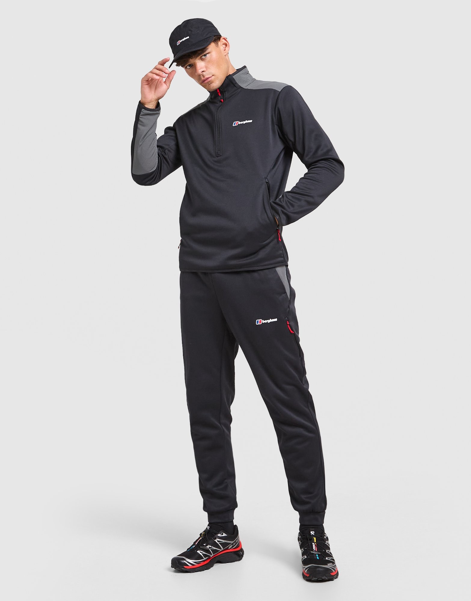 Berghaus Lonnen Poly 1/2-Zip Oberteil