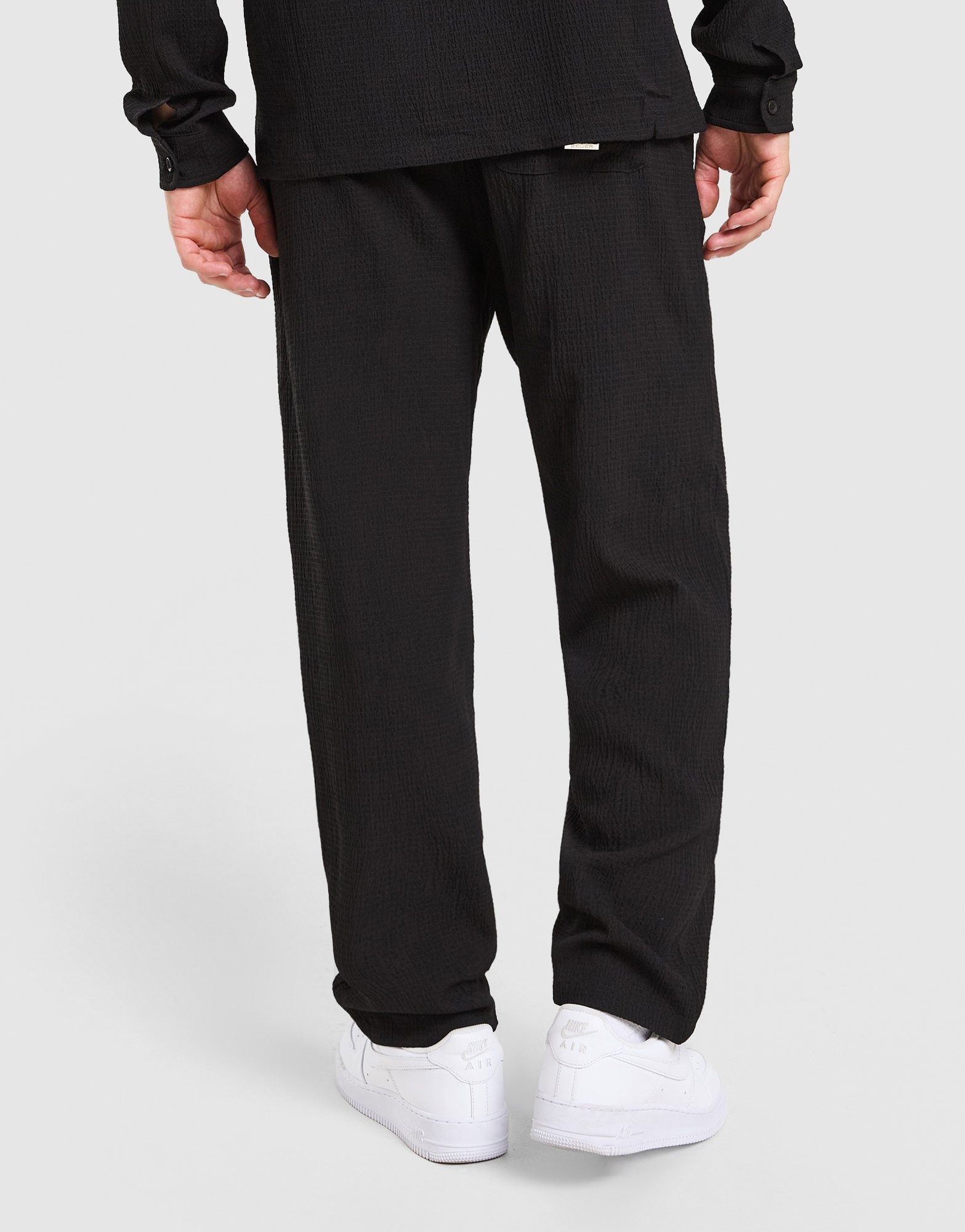Belier Seersucker Straight Leg Hose