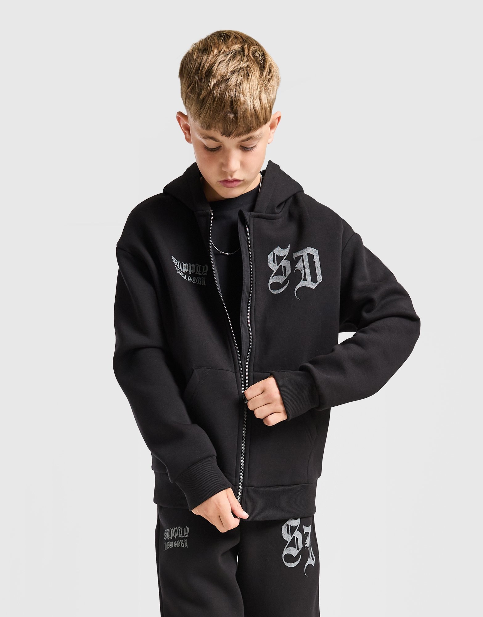 Supply & Demand Archer Full-Zip Hoodie Kinder