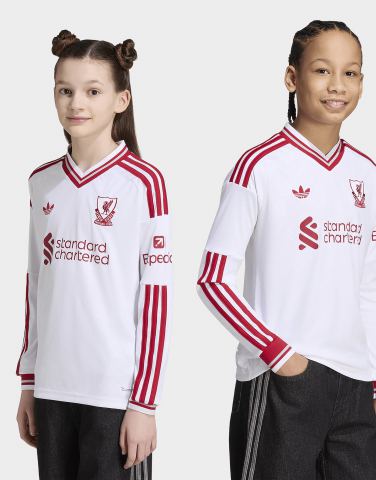 adidas Liverpool Fc 26/27 Kids Auswärtstrikot, Langärmelig