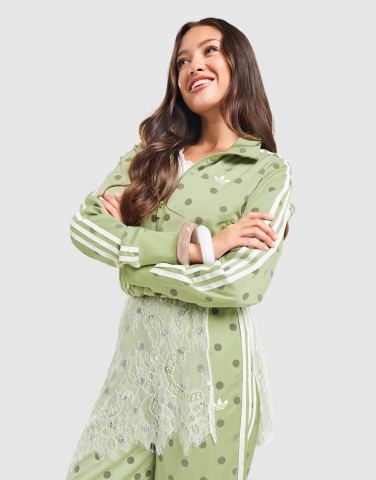 adidas Originals SATIN POLKA-DOTS TT Track Top