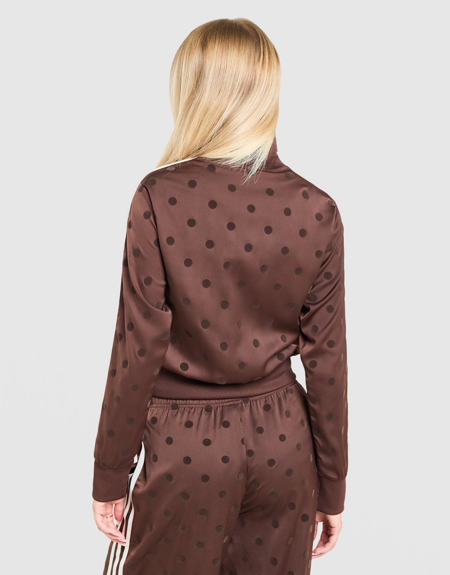 adidas Originals SATIN POLKA-DOTS TT Track Top