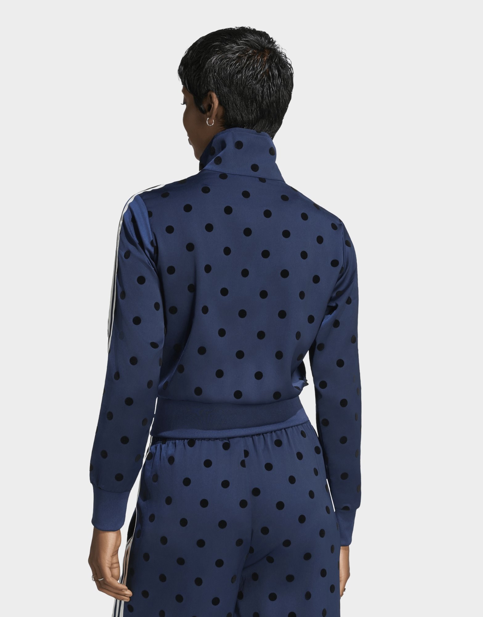 adidas Originals SATIN POLKA-DOTS TT Track Top