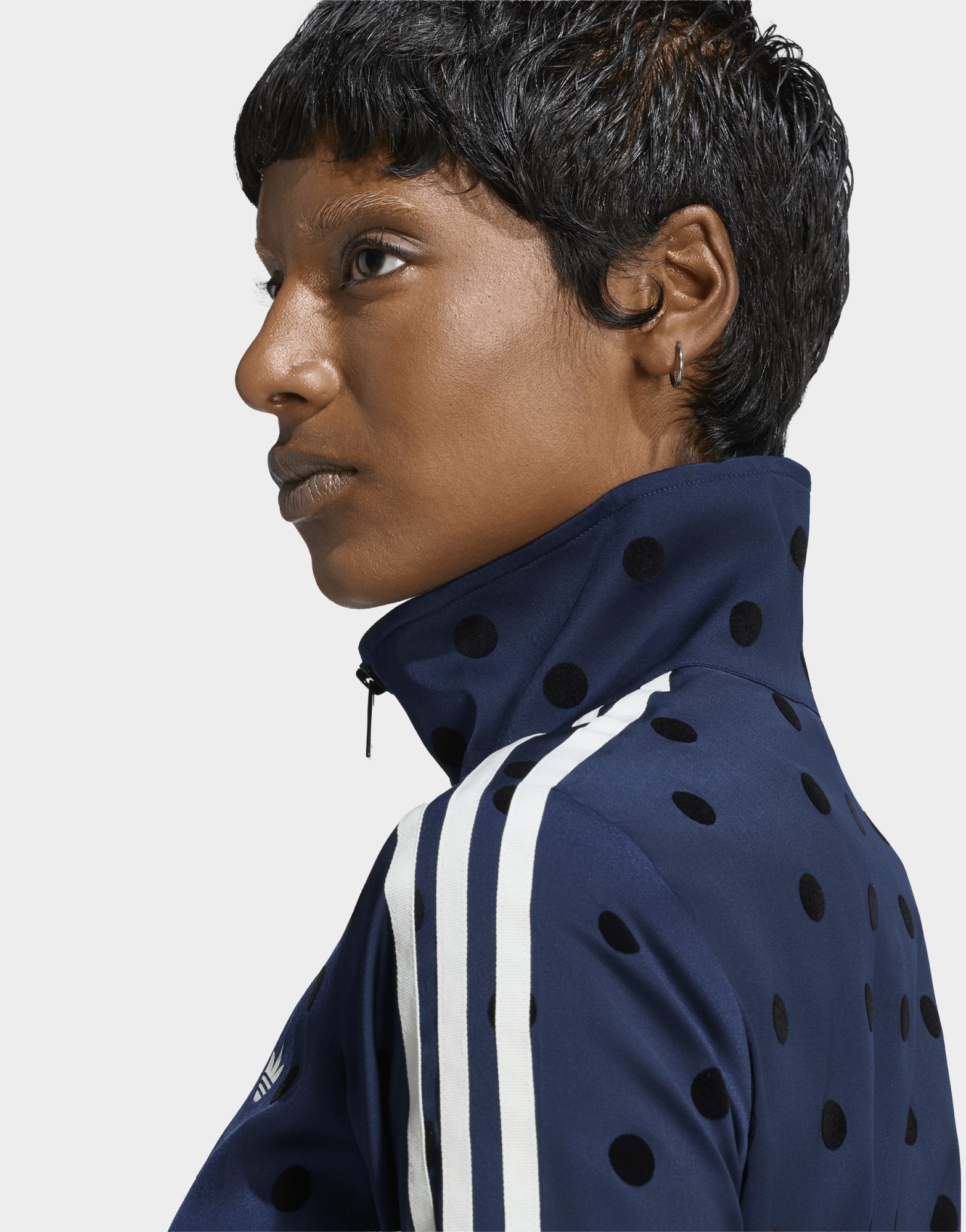 adidas Originals SATIN POLKA-DOTS TT Track Top
