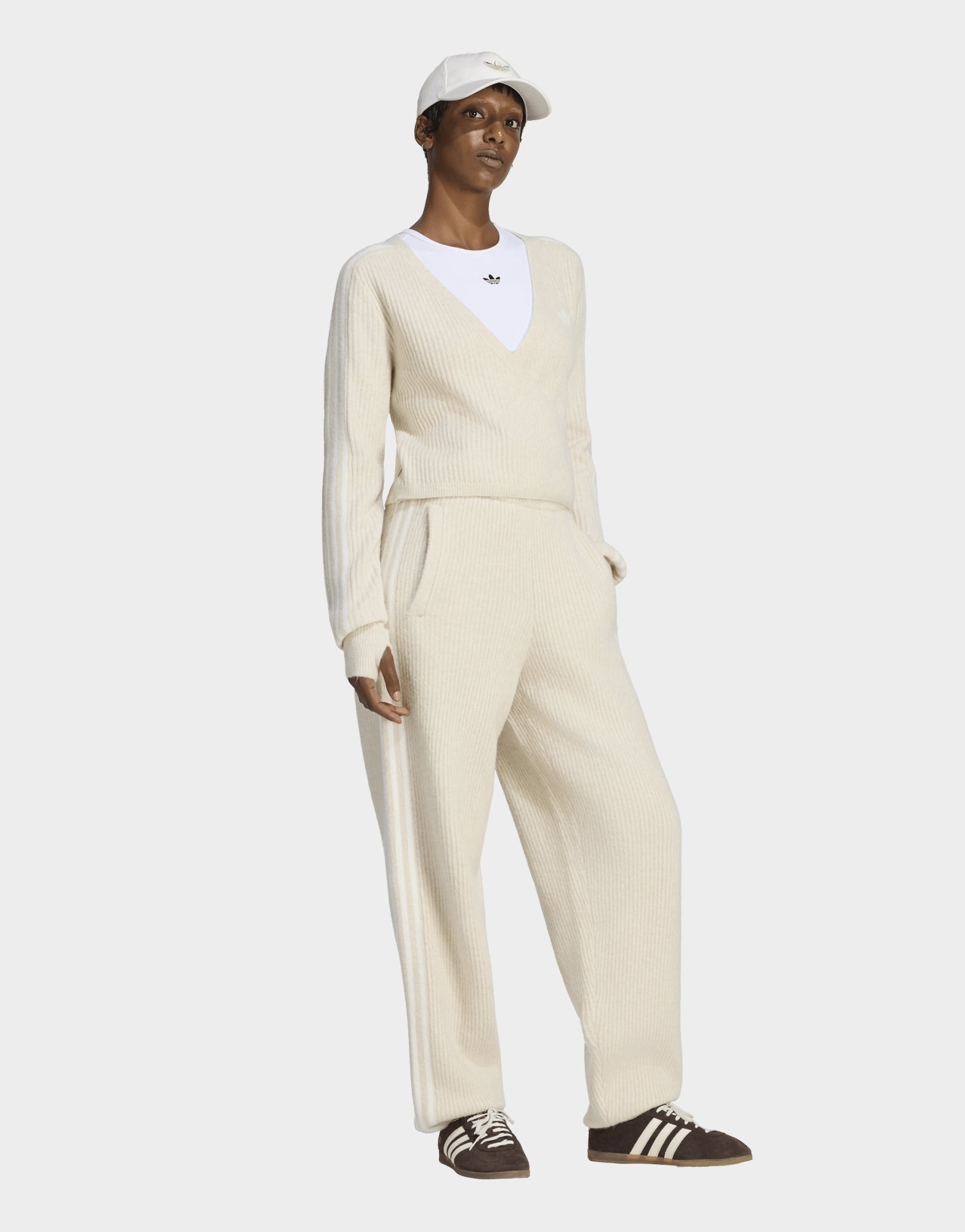 adidas Originals Adiluna Season 2 X Jennie Strickjacke, Wickeldesign