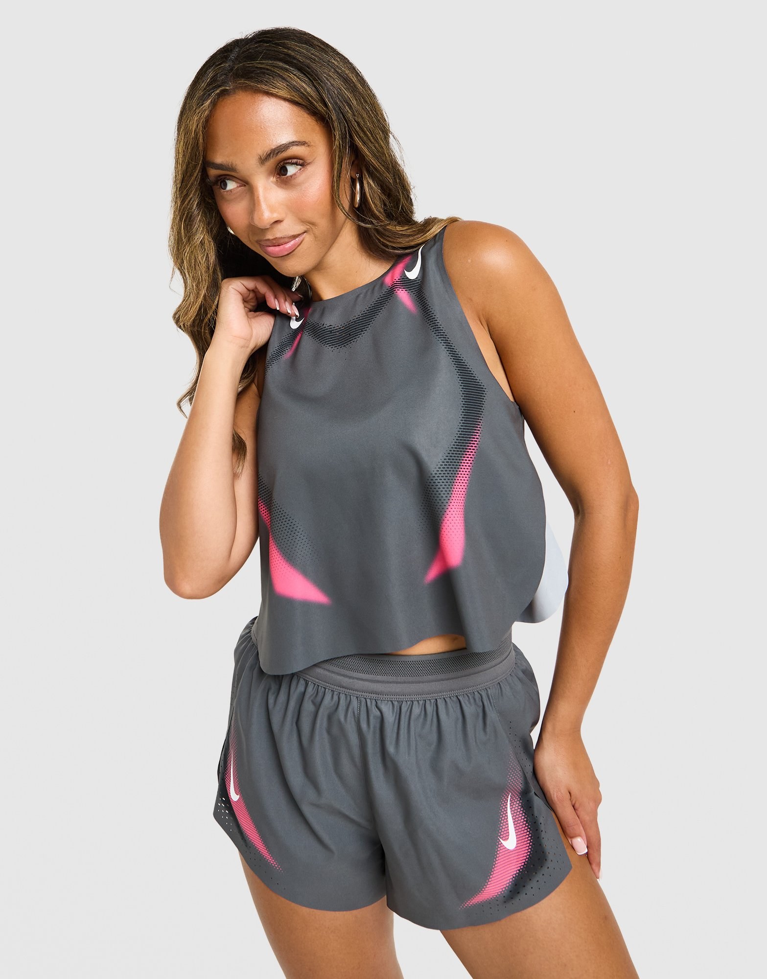 Nike Running AeroSwift Cropped TankOberteil