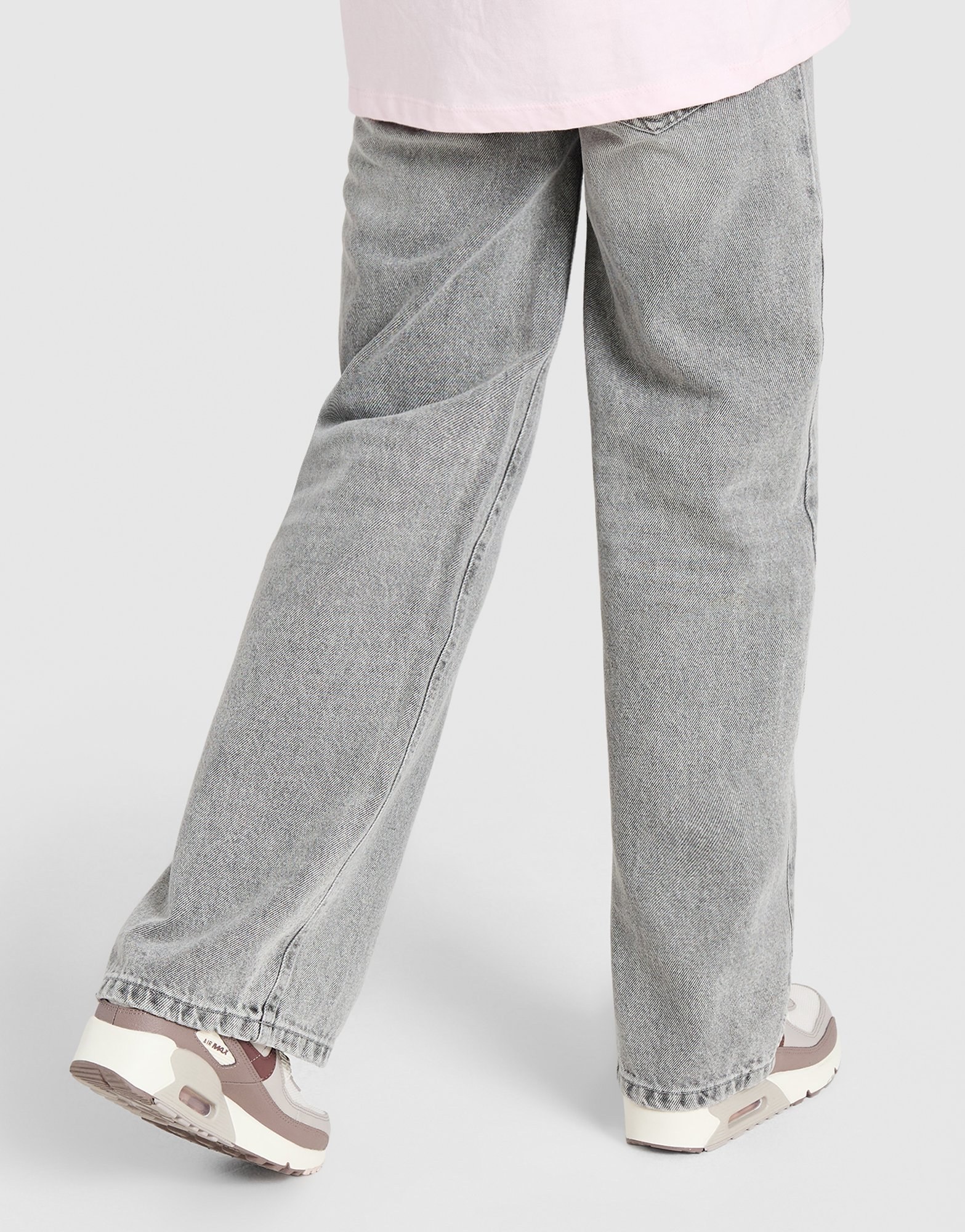 Pink Soda Sport Girls' Satin Bow Jeans Kinder