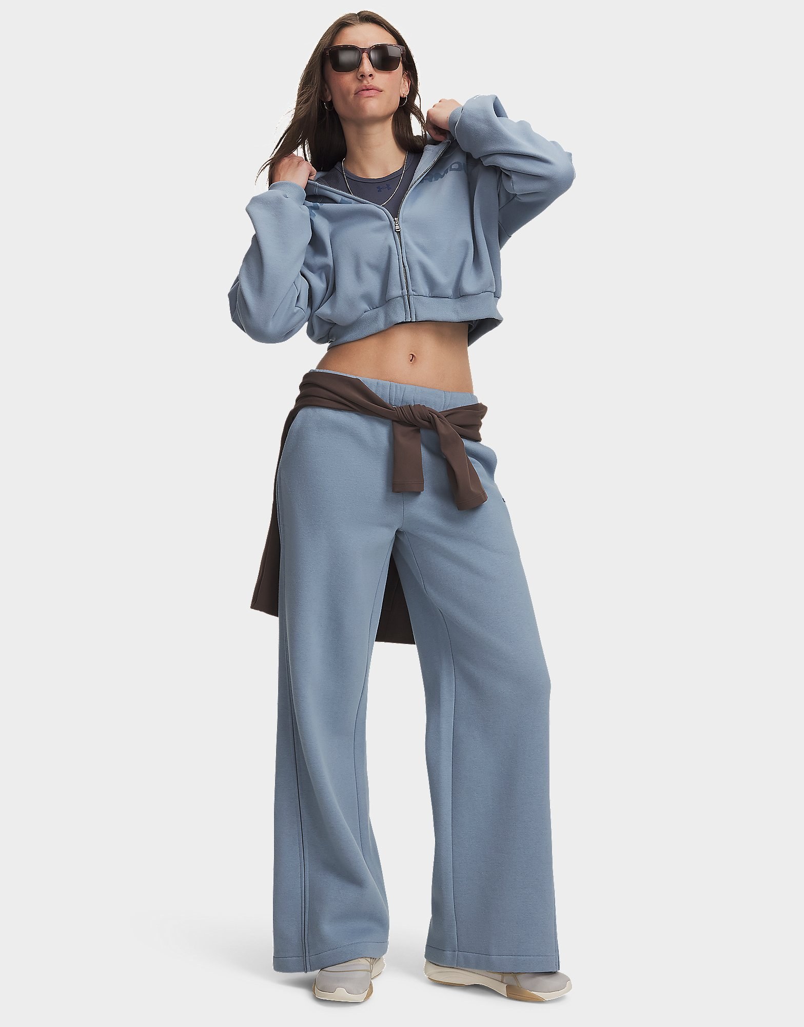 Under Armour Icon Sama Fleece Wide Leg Hose