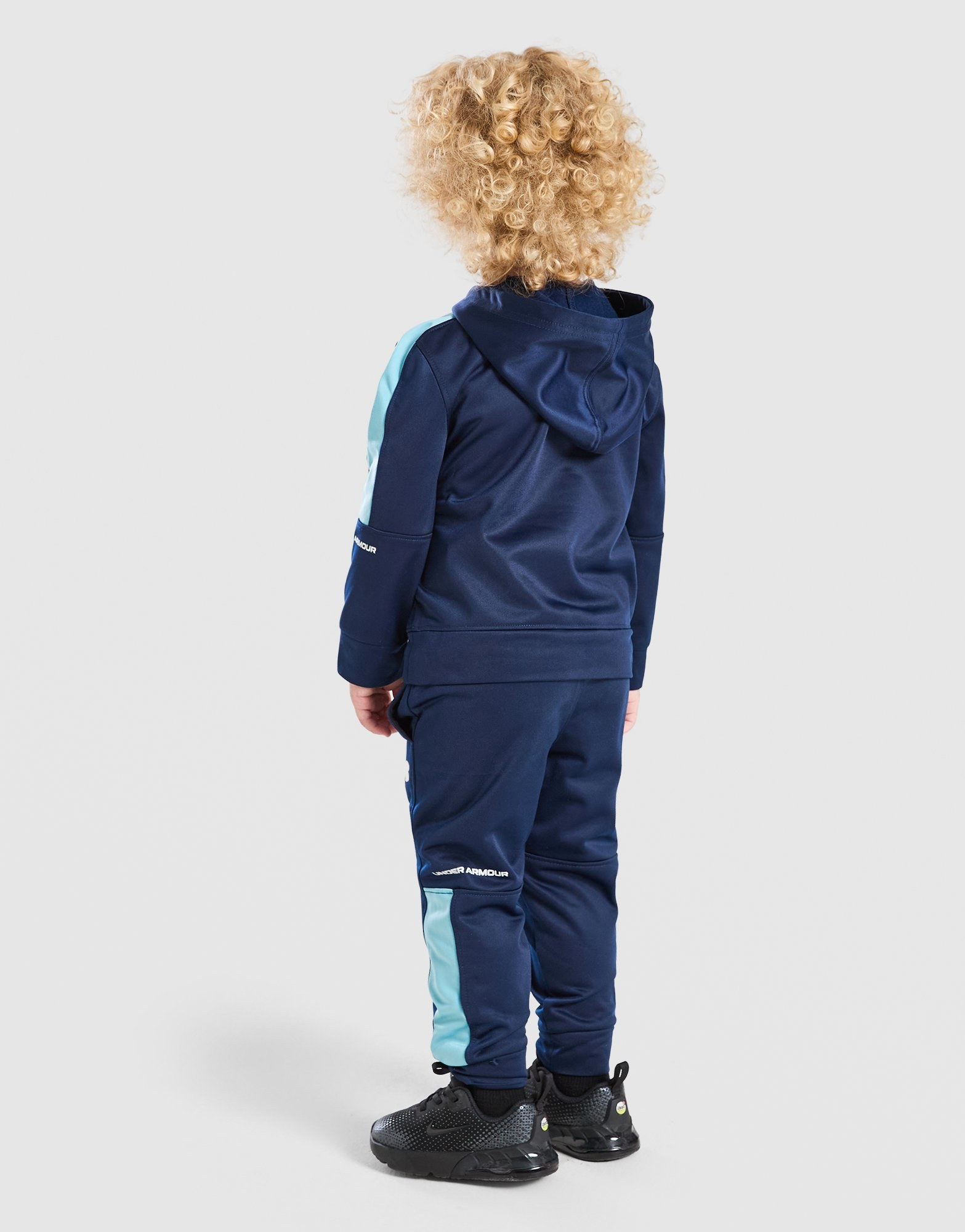 Under Armour Poly Colour Block 1/4-Zip Trainingsanzug Babys