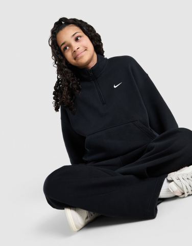 Nike Girls' Studio Fleece 1/4-Zip Sweatshirt Kinder