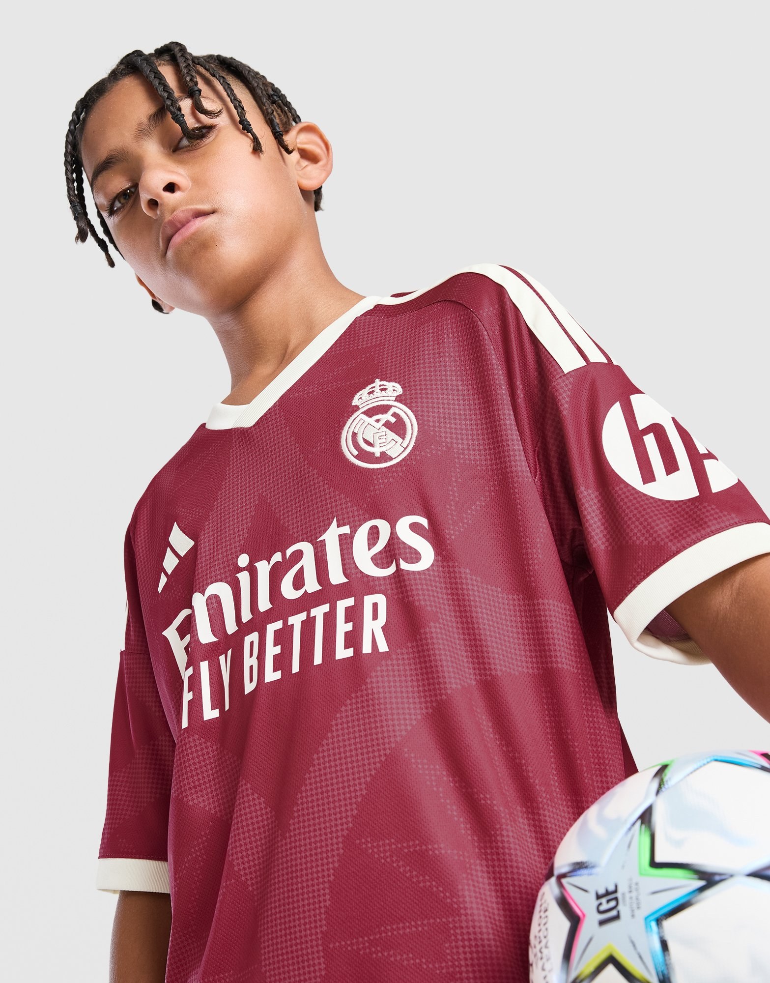 adidas Real Madrid 26/27 Kids Ausweichtrikot