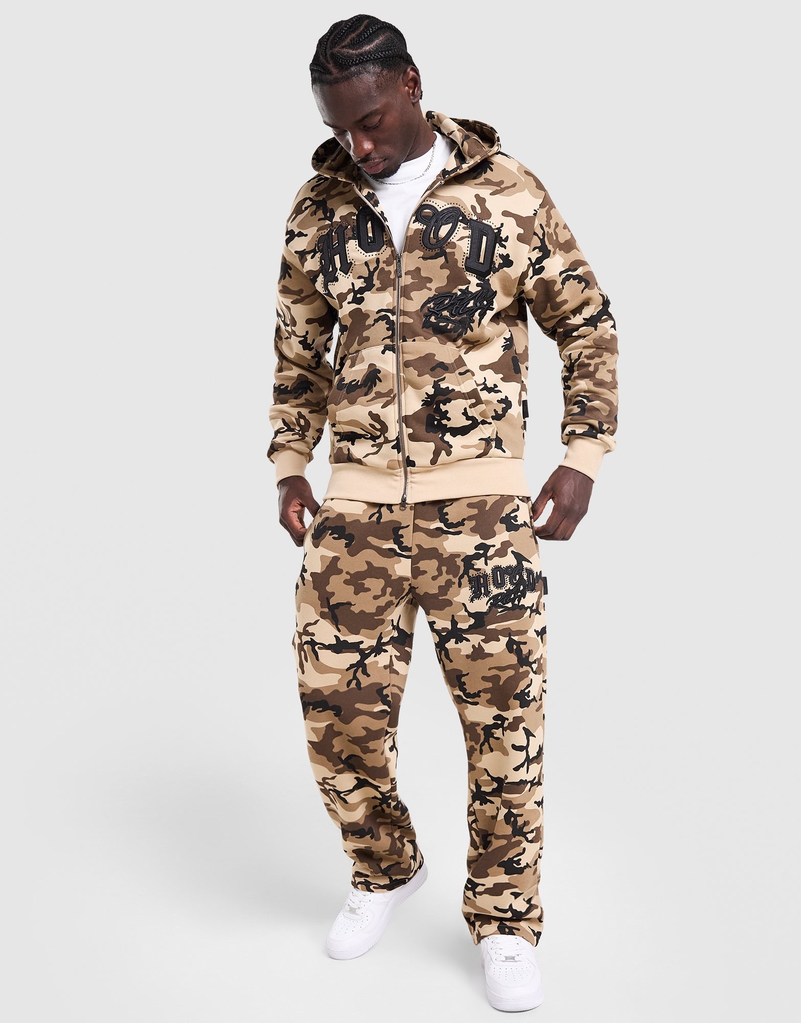 Hoodrich Camo Iron Jogginghose
