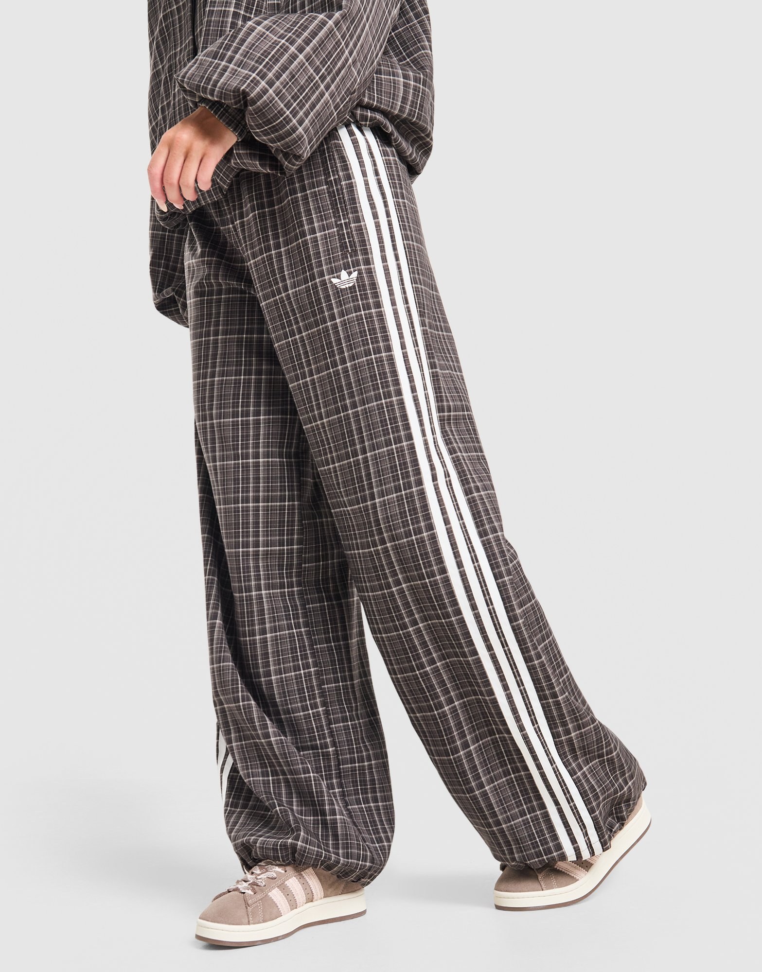 adidas Originals 3-Stripes Check Tailored Track Pants