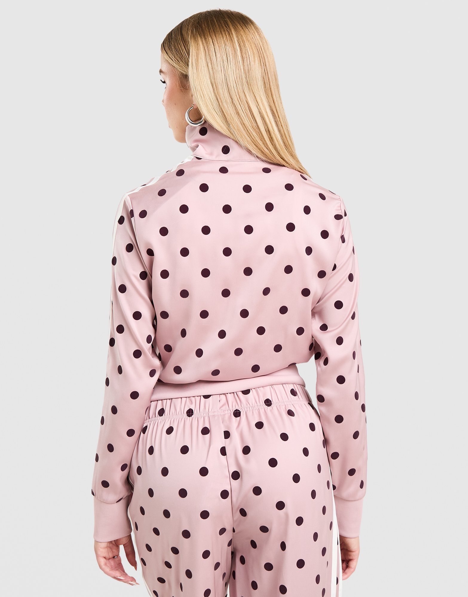 adidas Originals SATIN POLKA-DOTS TT Track Top